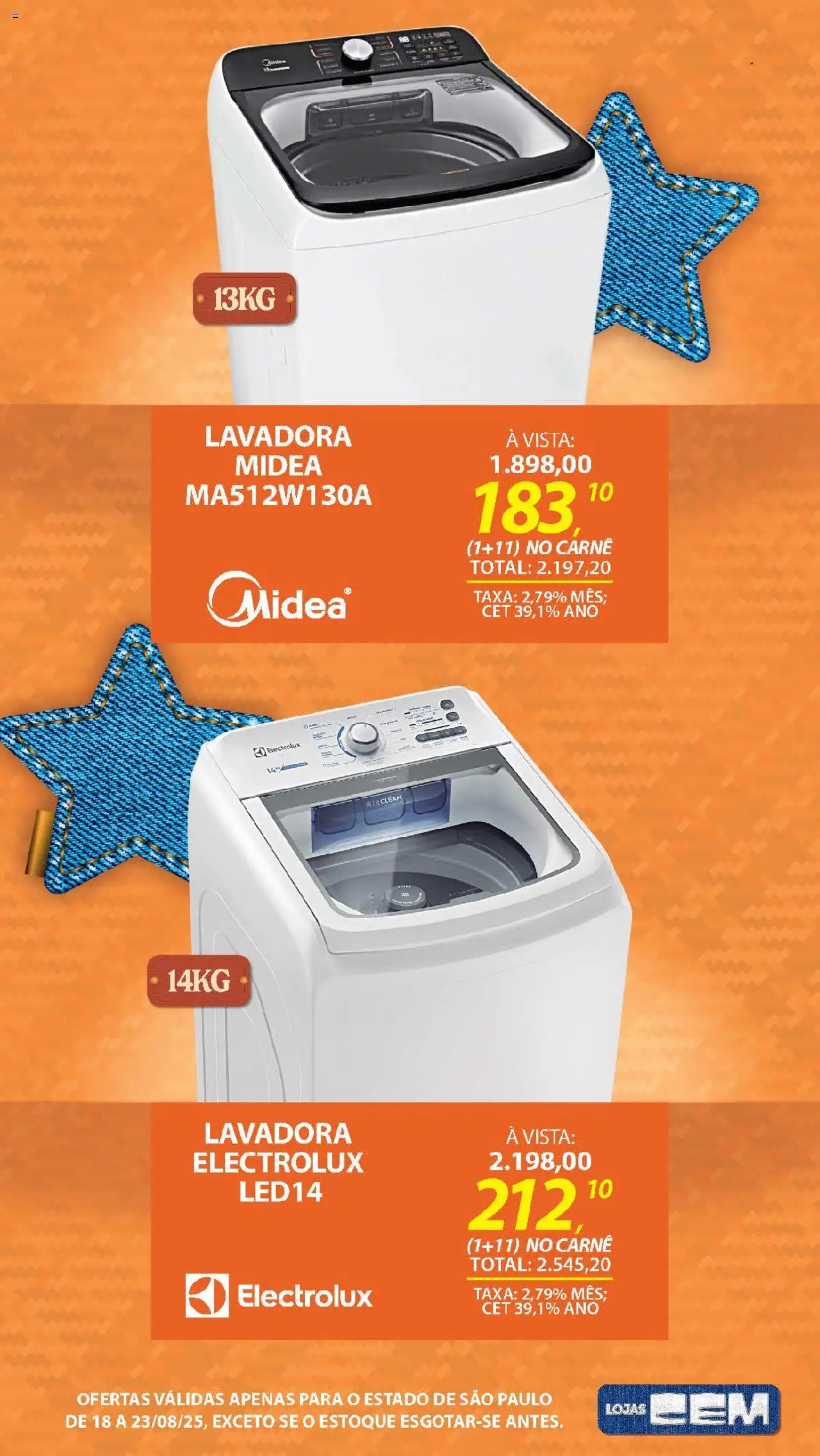 Lojas Cem Folheto - válido de 18.08.2025 | Página: 15 | Produtos: Carne