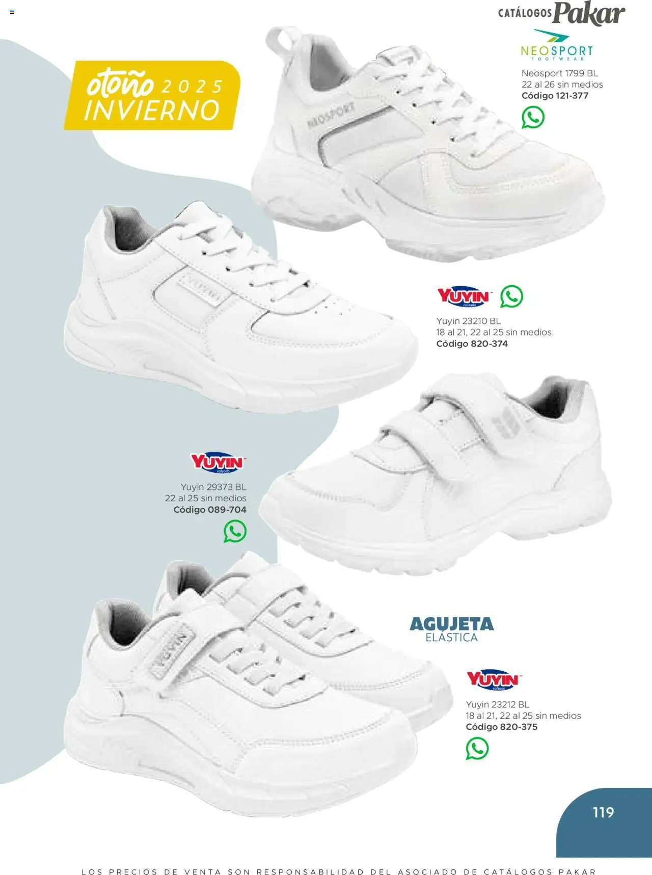 Nuevas ofertas de SC Pakar válidas en toda la República Mexicana desde el 24.07.2025. ¡Encuentra las mejores ofertas en SC Pakar - Catálogo Junior otoño / invierno! | Página: 119