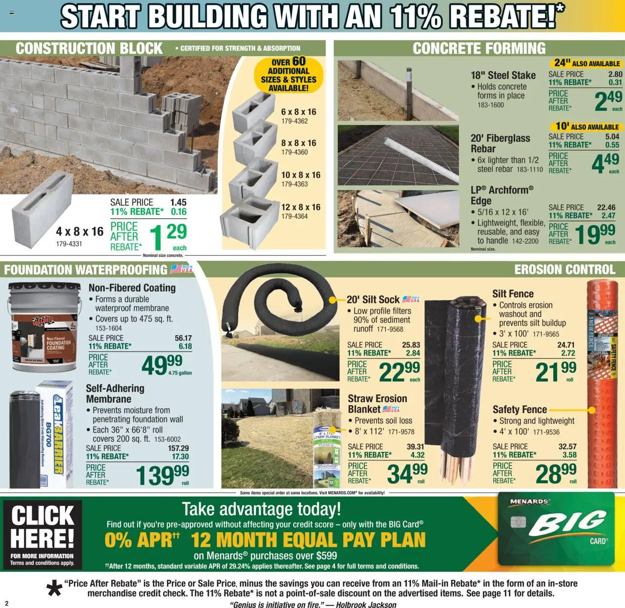 Menards Weekly Ad - valid from 06.08.2025 | Page: 3 | Products: Blanket, Foundation, Lighter
