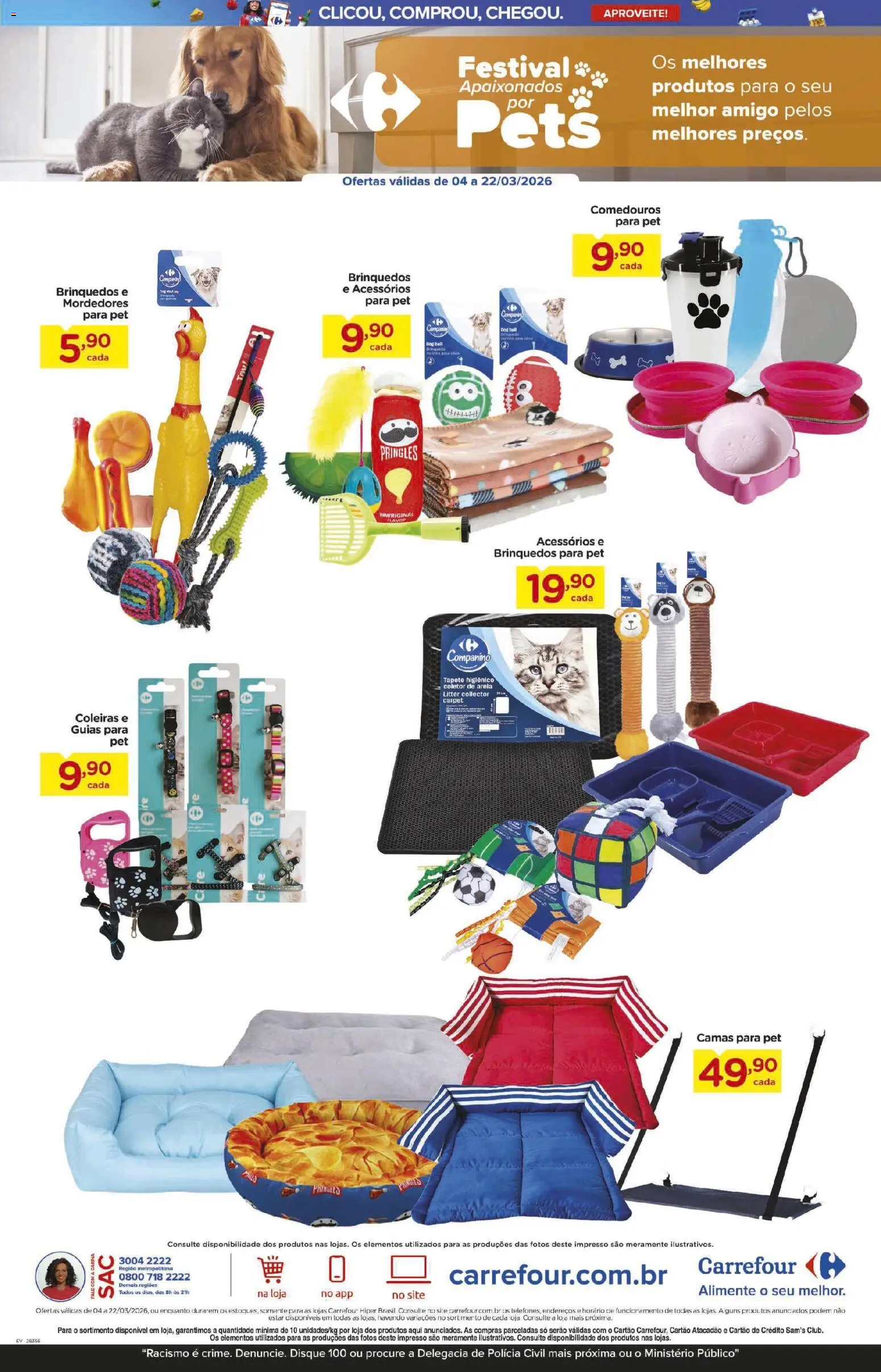 Carrefour Folheto - válido de 04.03.2026 | Página: 6 | Produtos: Tapete, Tapete higiênico