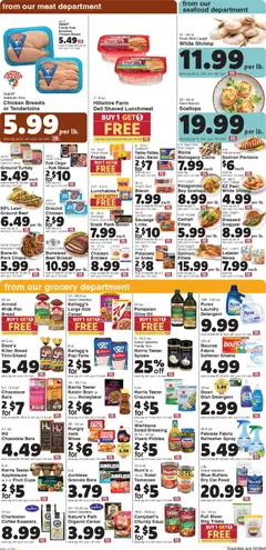 Preview of Harris Teeter weekly ads valid from 08.04.2026 | Page: 5 | Products: Bread, Sponge, Garlic, Bag