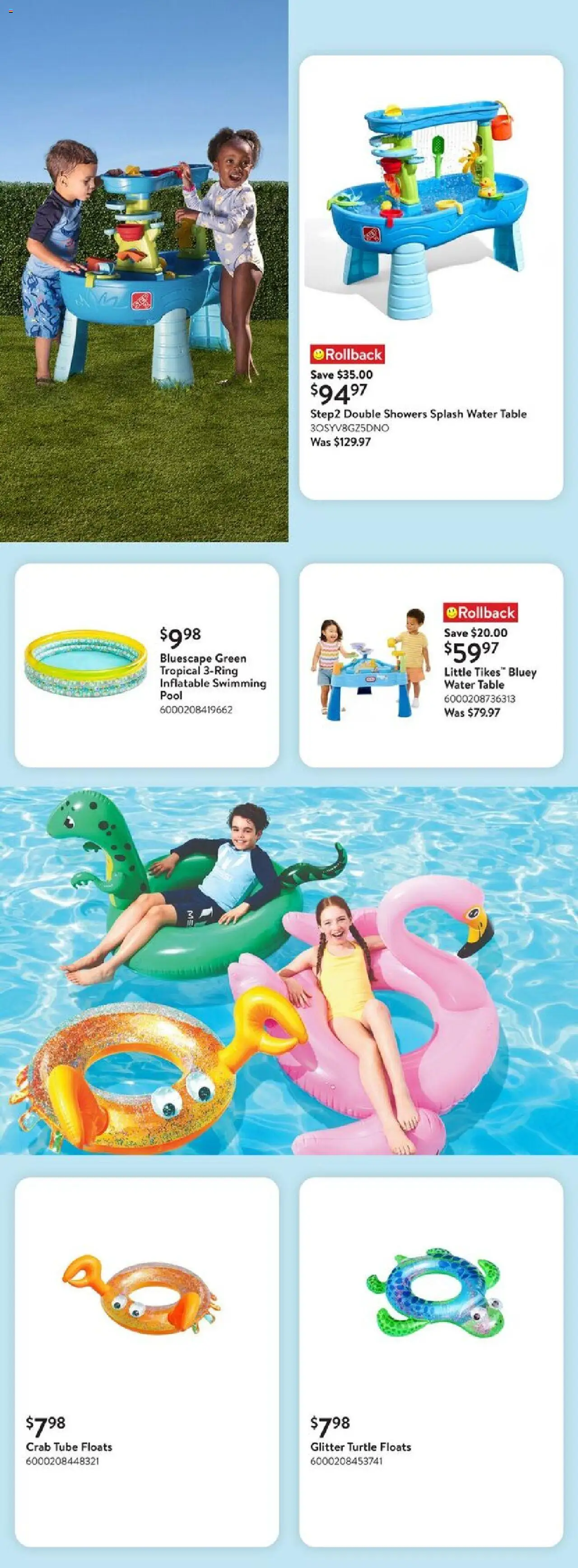 Walmart flyer valid from 19.06.2025 | Page: 3 | Products: Table
