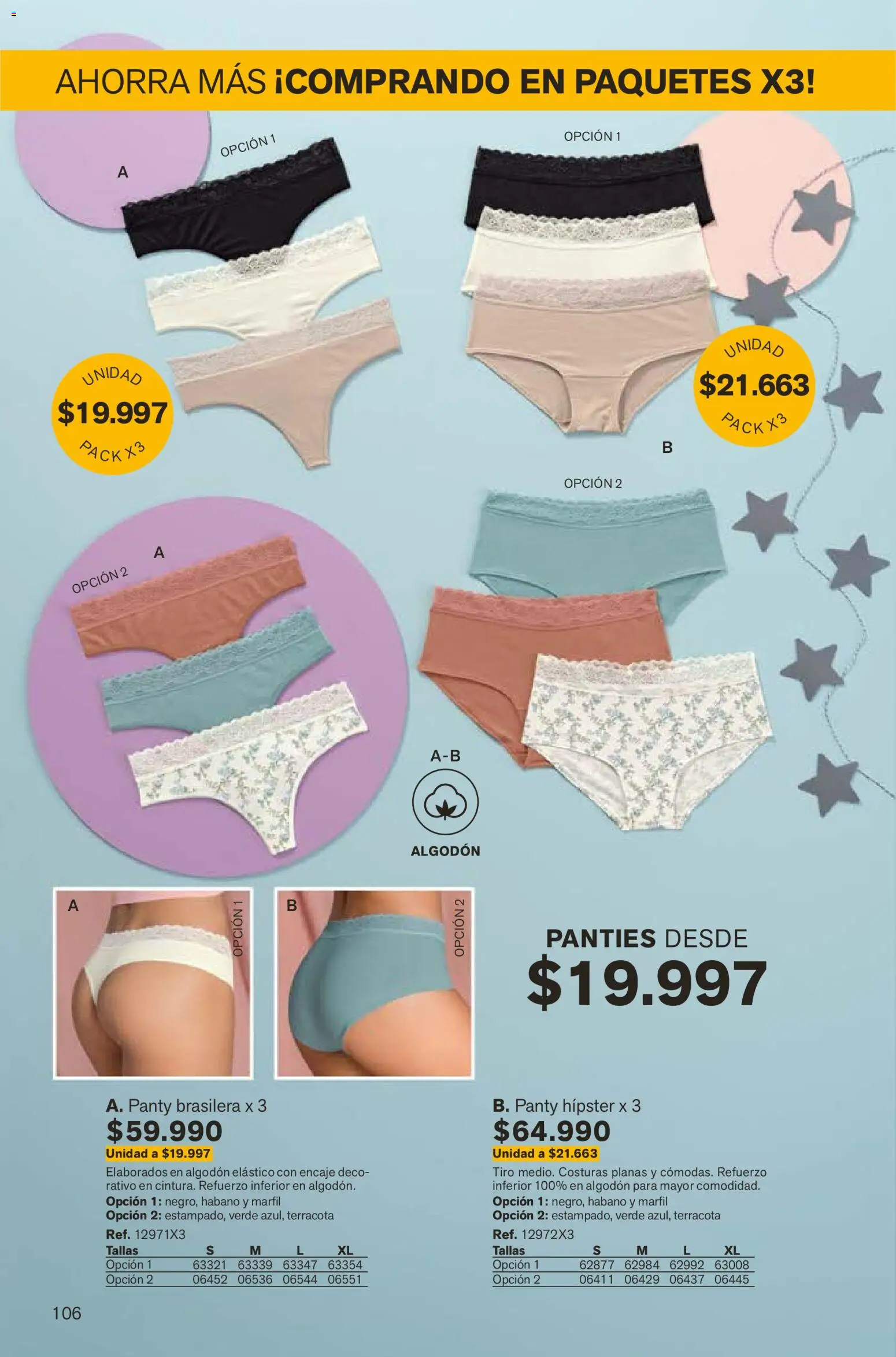 Leonisa revista - valida desde el 07.12.2025 | Página: 106 | Productos: Algodón