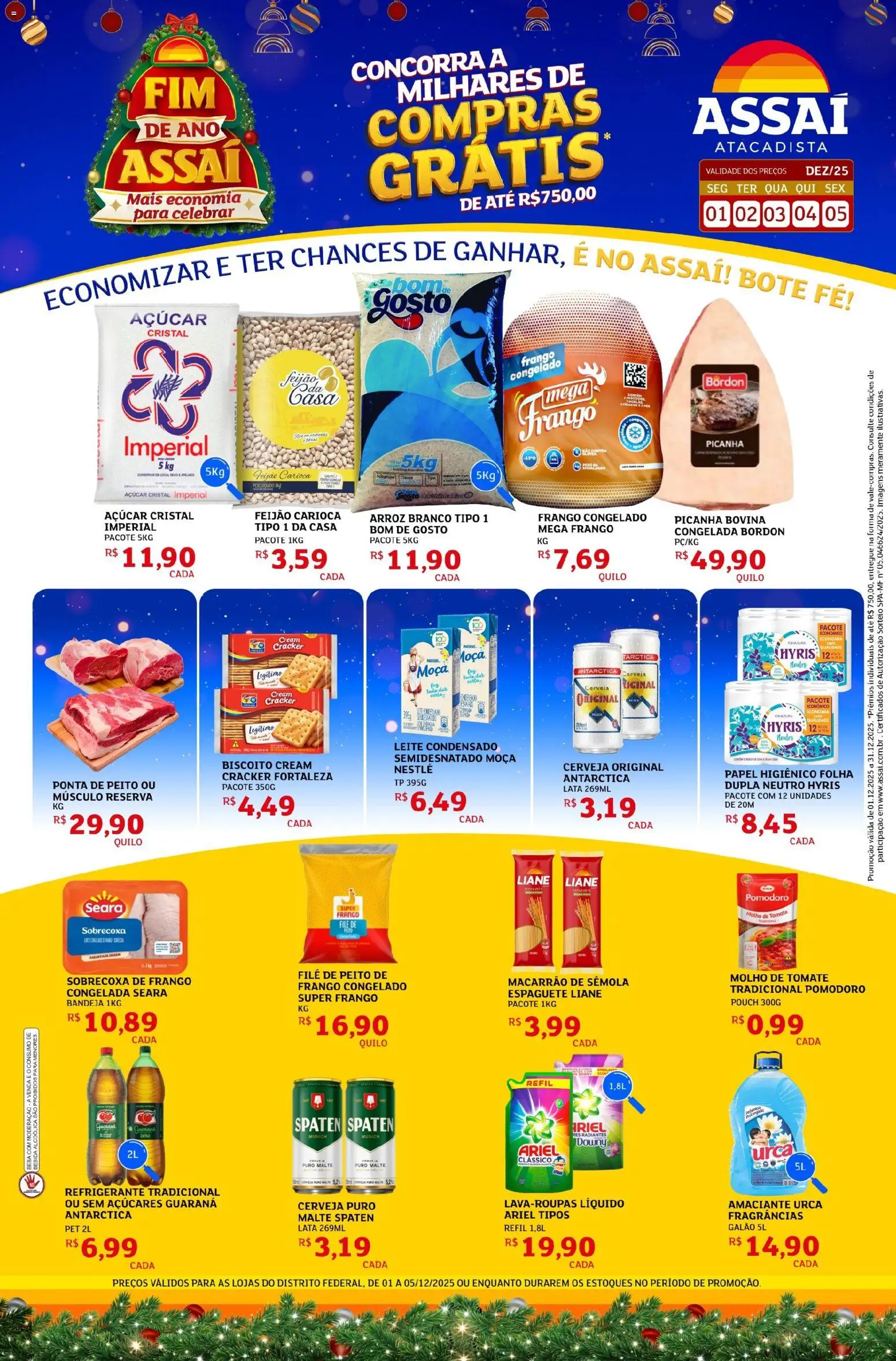 Assaí Atacadista Folheto - válido de 01.12.2025 | Página: 1