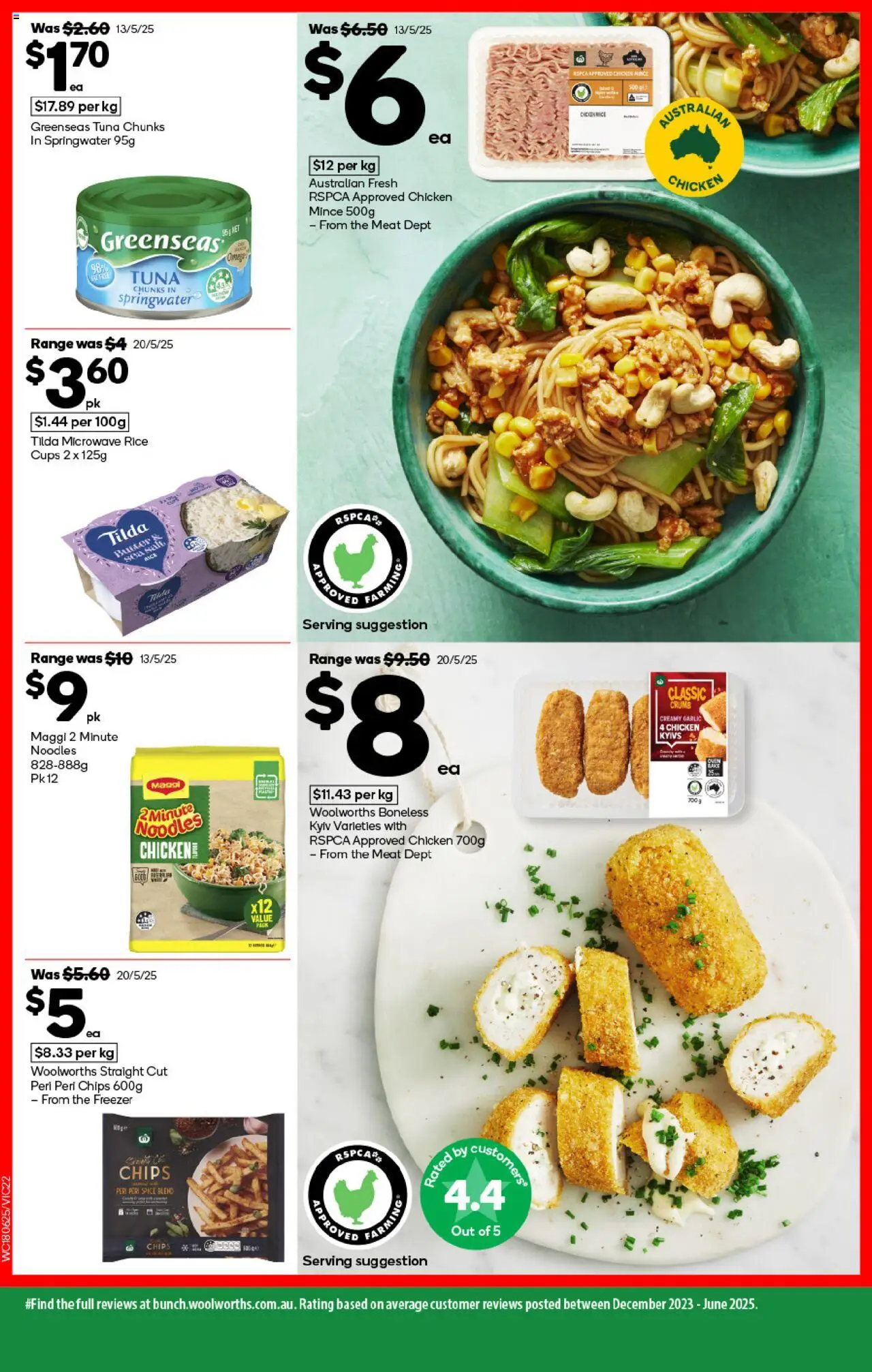 Woolworths catalogue - valid from 18.06.2025 | Page: 22 | Products: Cups, Meat, Oven, Microwave