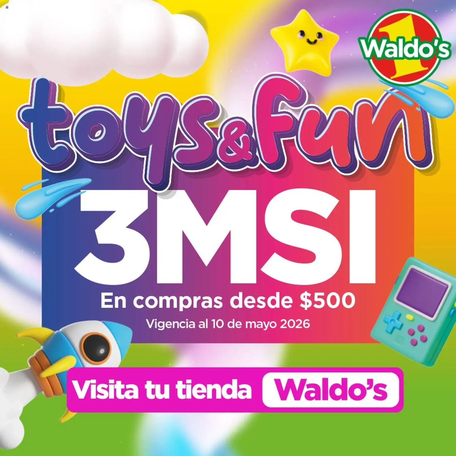 Nuevas ofertas de Waldo's válidas en toda la República Mexicana desde el 16.04.2026. ¡Encuentra las mejores ofertas en Waldo's catálogo! | Página: 1
