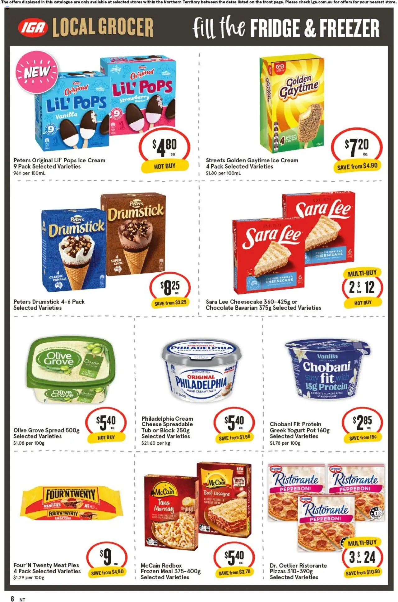 IGA catalogue - valid from 15.10.2025 | Page: 6 | Products: Table, Dairy, Salt, Bag