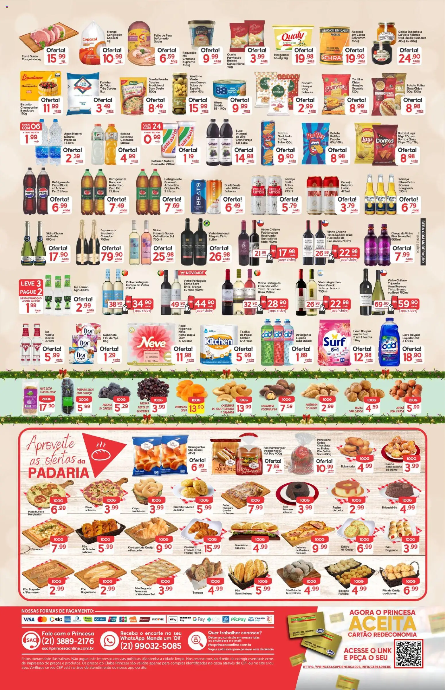 Princesa Folheto - válido de 26.12.2025 | Página: 2 | Produtos: Elma Chips, Abacaxi, Vodka, Refrigerante