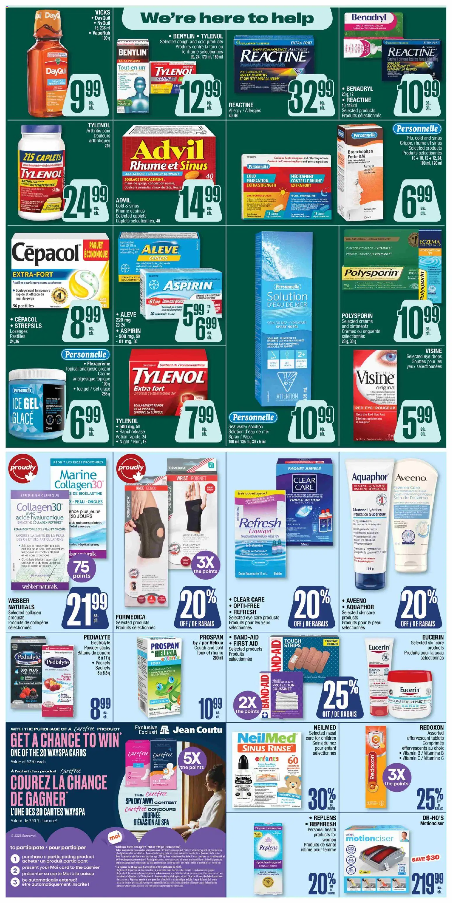 Jean Coutu flyer valid from 19.03.2026 | Page: 5 | Products: Cream, Fragrance, Powder