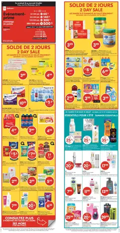 Preview of Pharmaprix weekly flyer / circulaire from shop Pharmaprix valid from 19.07.2025