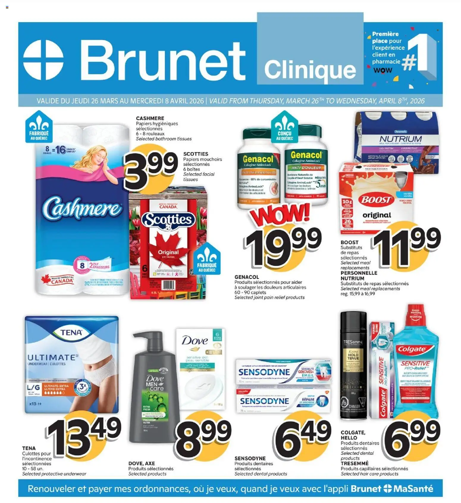 Brunet flyer valid from 26.03.2026 | Page: 1 | Products: Underwear