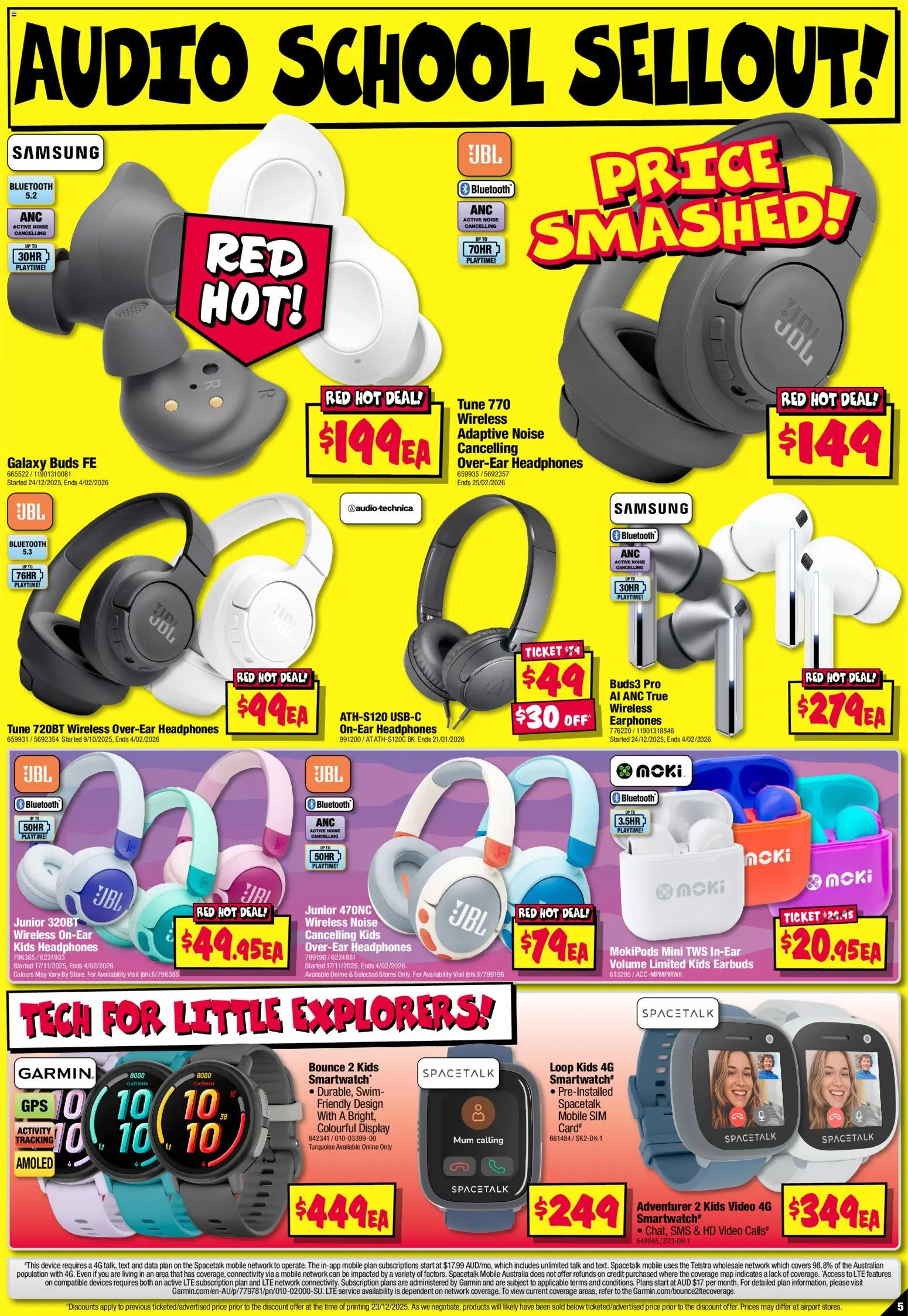 JB Hi-Fi catalogue - valid from 02.01.2026 | Page: 5 | Products: Device, Earphones, Audio, Mobile