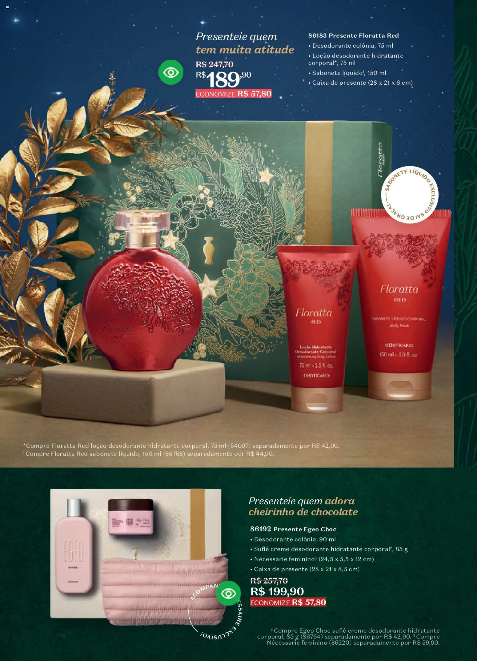 O Boticário Folheto - válido de 03.11.2025 | Página: 23 | Produtos: Desodorante, Caixa, Creme, Sabonete