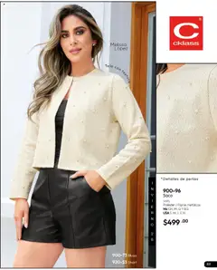 Vista previa de Cklass - Catálogo Invierno, nuevo folleto de la tienda, válido en México a partir del 16.09.2025 | Página: 33 | Productos: Blusa, Short