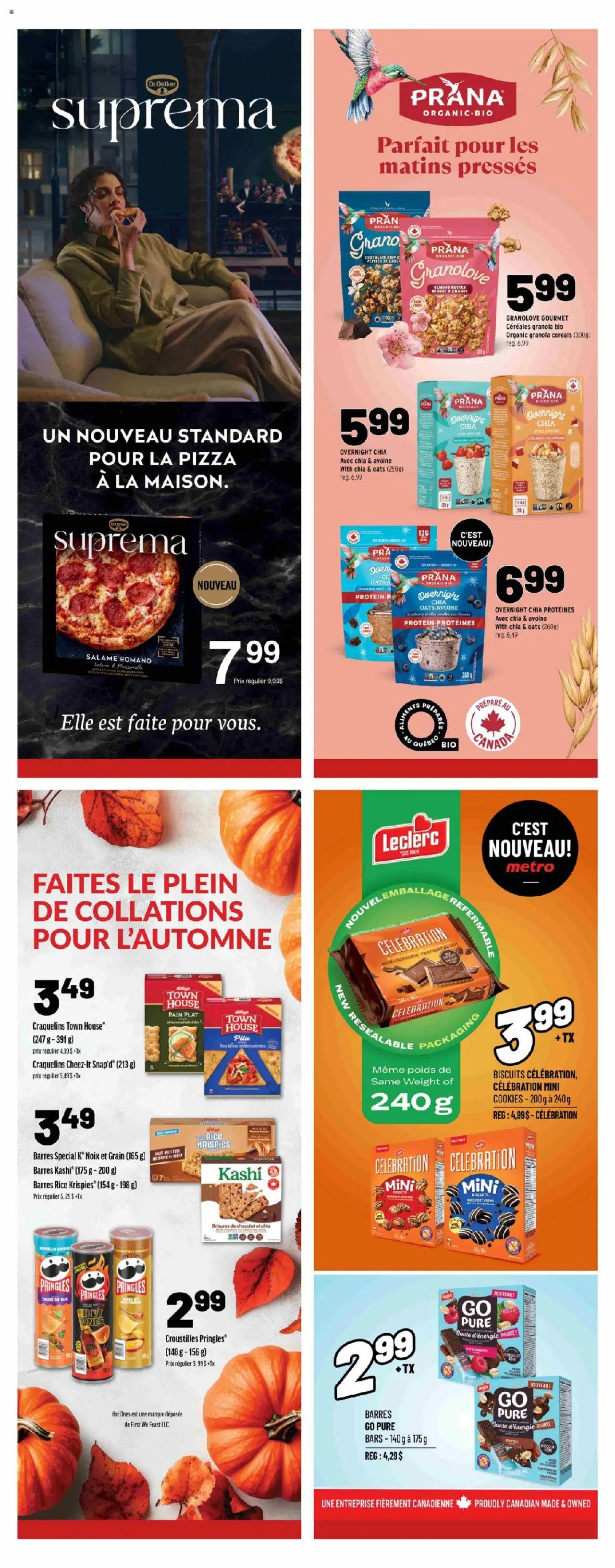 Metro flyer valid from 11.09.2025 | Page: 20 | Products: Rice, Cereals, Cookies, Chocolate