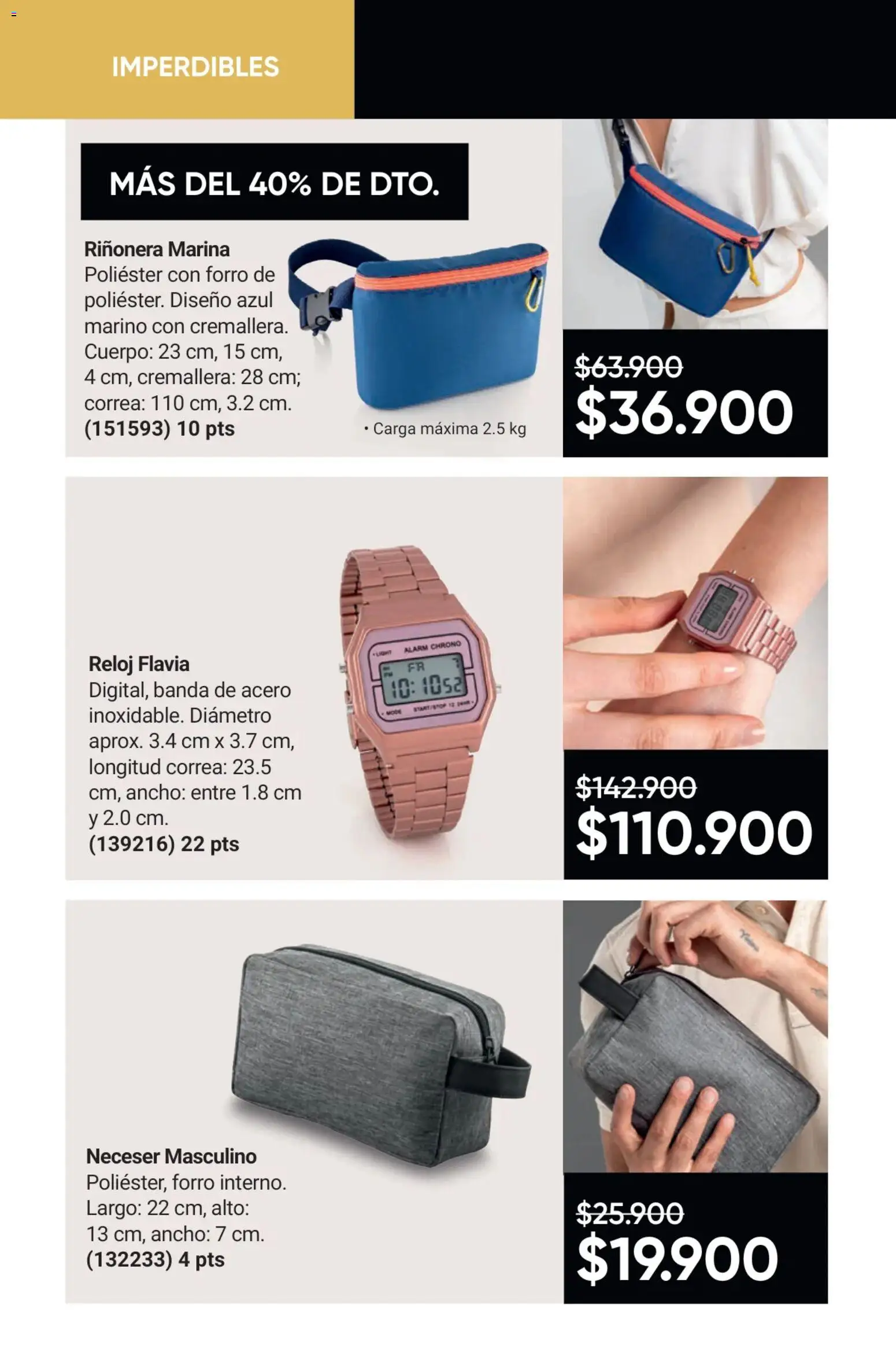 Avon revista - valida desde el 17.11.2025 | Página: 78 | Productos: Reloj, Neceser