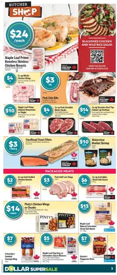 Preview of Steelhead Trout Fillets, Farmed in Lake Diefenbaker Saskatchewan Value Pack from shop Co-op Food valid from 23.10.2025 | Page: 6