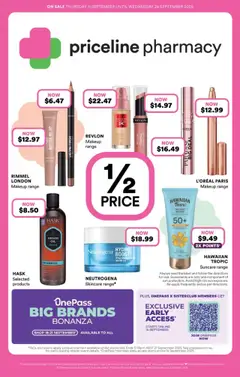Preview of Priceline Pharmacy  Catalogue  - valid from 11.09.2025