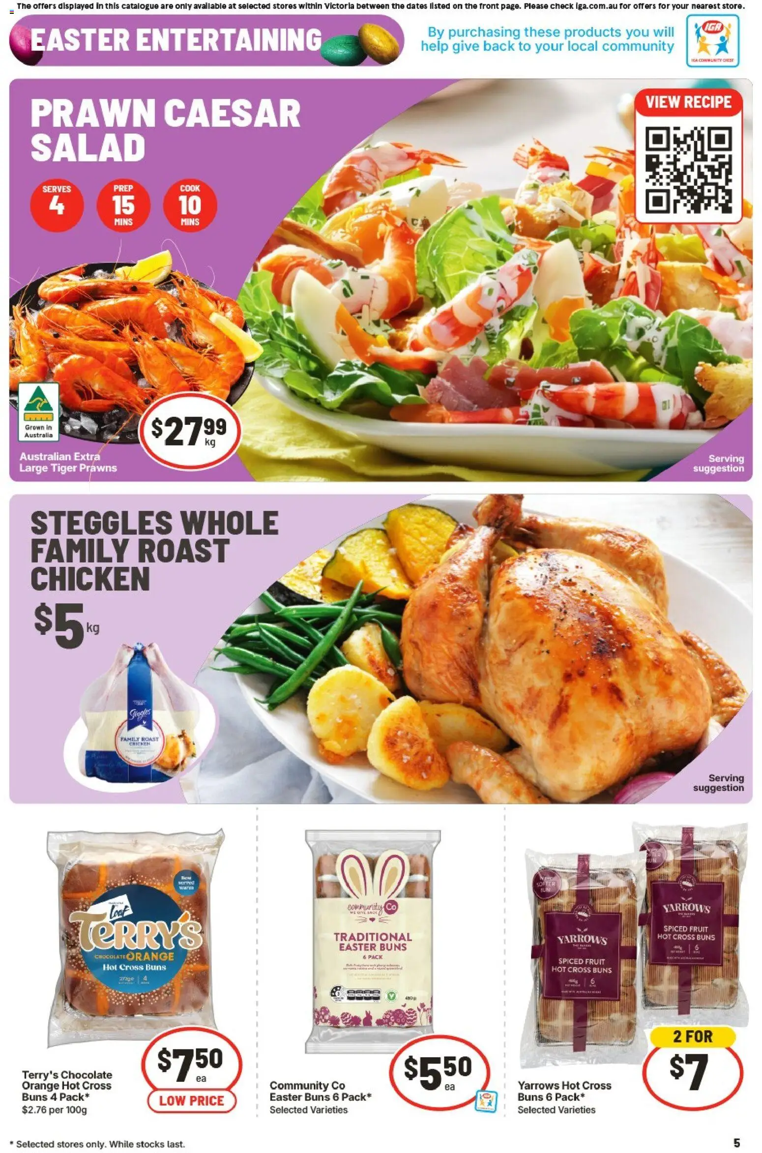 IGA catalogue - valid from 01.04.2026 | Page: 8 | Products: Eggs, Chips, Device, Bag