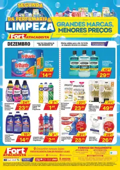 Fort Atacadista - Ofertas Perfumaria e Limpeza - Pré-Visualização do folheto da loja Fort Atacadista, válido de 01.12.2025