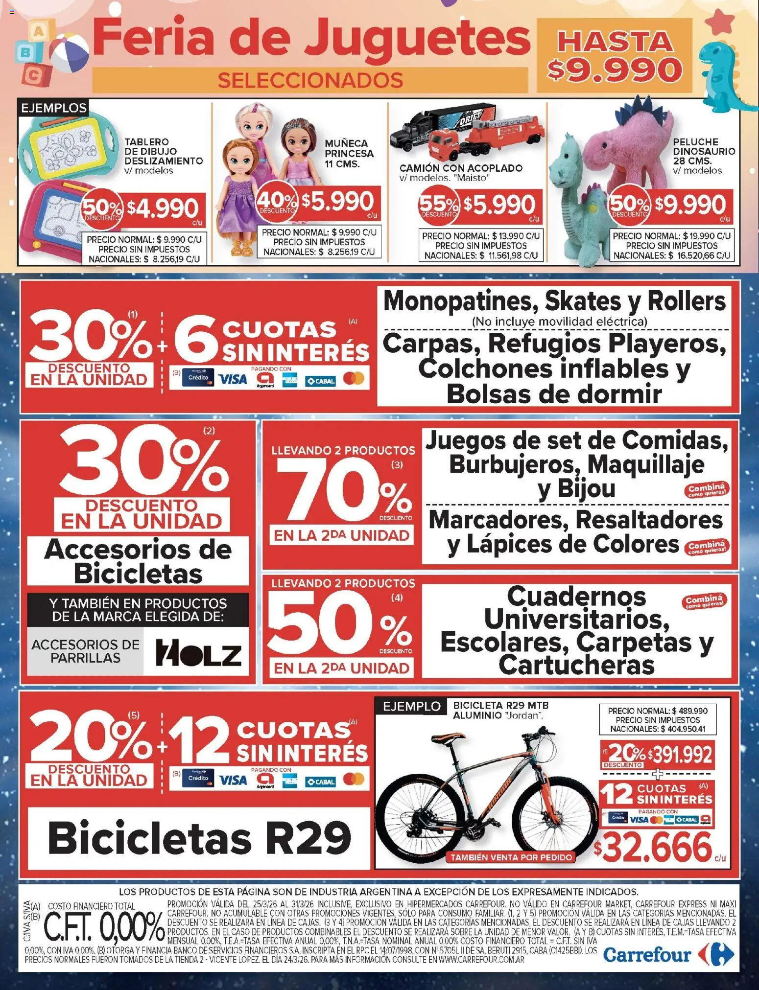 Carrefour - Ofertas AHORRO GIGANTE │ válido desde el 25.03.2026 | Página: 25 | Productos: Caso, Banco, Sobre, Maquillaje