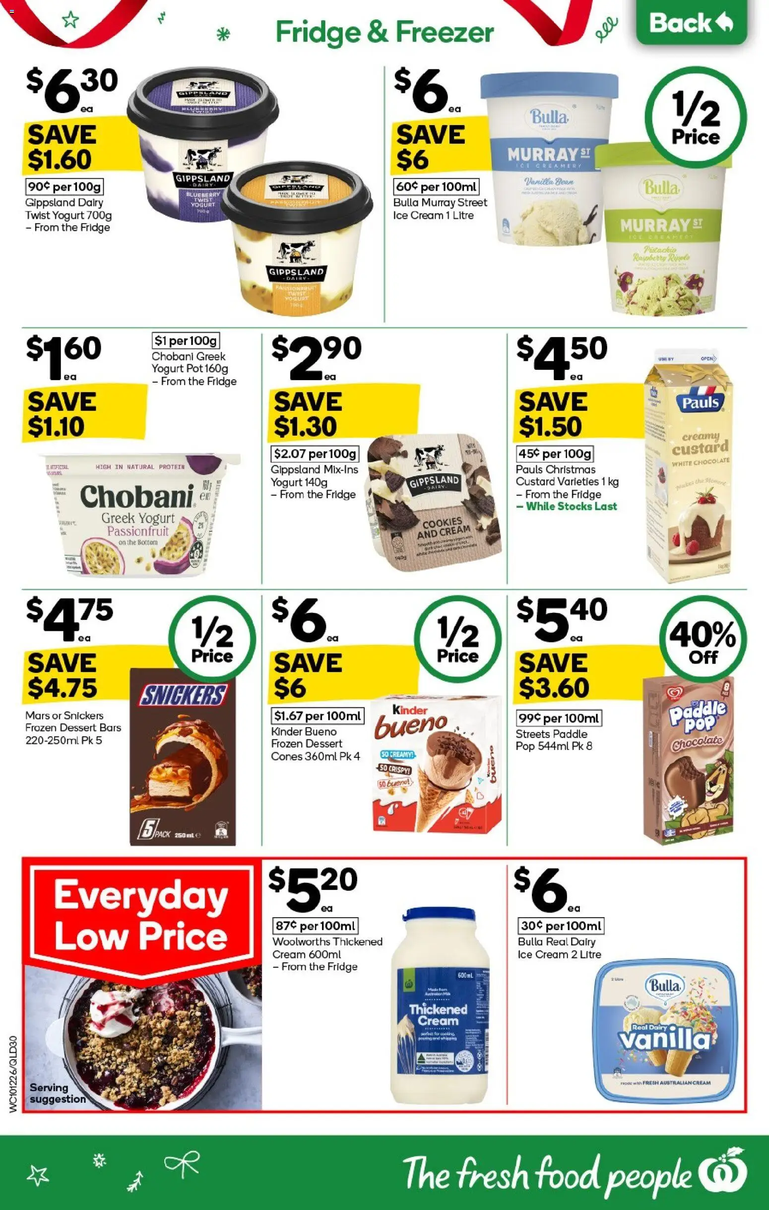Woolworths catalogue - valid from 10.12.2025 | Page: 30 | Products: Pot, Dairy, Chocolate, Passionfruit