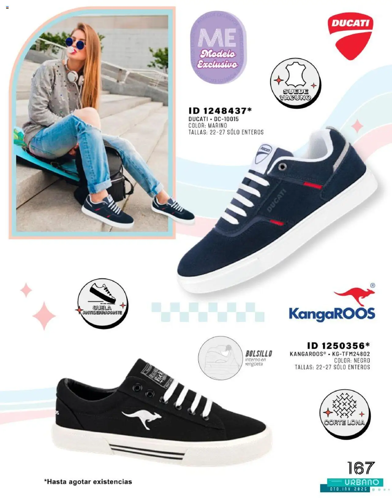 Nuevas ofertas de Price Shoes válidas en toda la República Mexicana desde el 24.07.2025. ¡Encuentra las mejores ofertas en Price Shoes catálogo Urbano otoño / invierno 2025! | Página: 167 | Productos: Lona