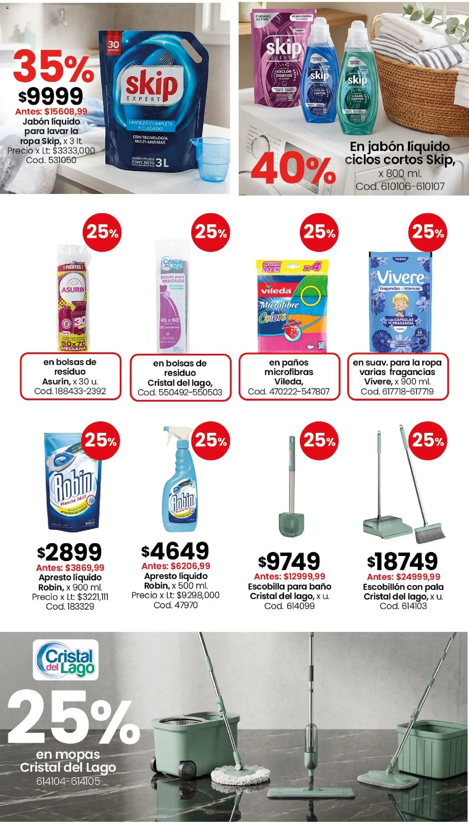 Coto - Ofertas Semanales │ válido desde el 20.04.2026 | Página: 3 | Productos: Baño, Fragancia, Escobillon, Escobilla