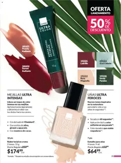 Nuevas ofertas de AVON válidas en toda la República Mexicana desde el 13.09.2025. ¡Encuentra las mejores ofertas en RUBOR FACIAL EN CREMA SUNSET RADIANTE, Rubor facial en crema, 2 tonos. 15 g! | Página: 26 | Productos: Crema, Radiante, Ladrillo, Rubor