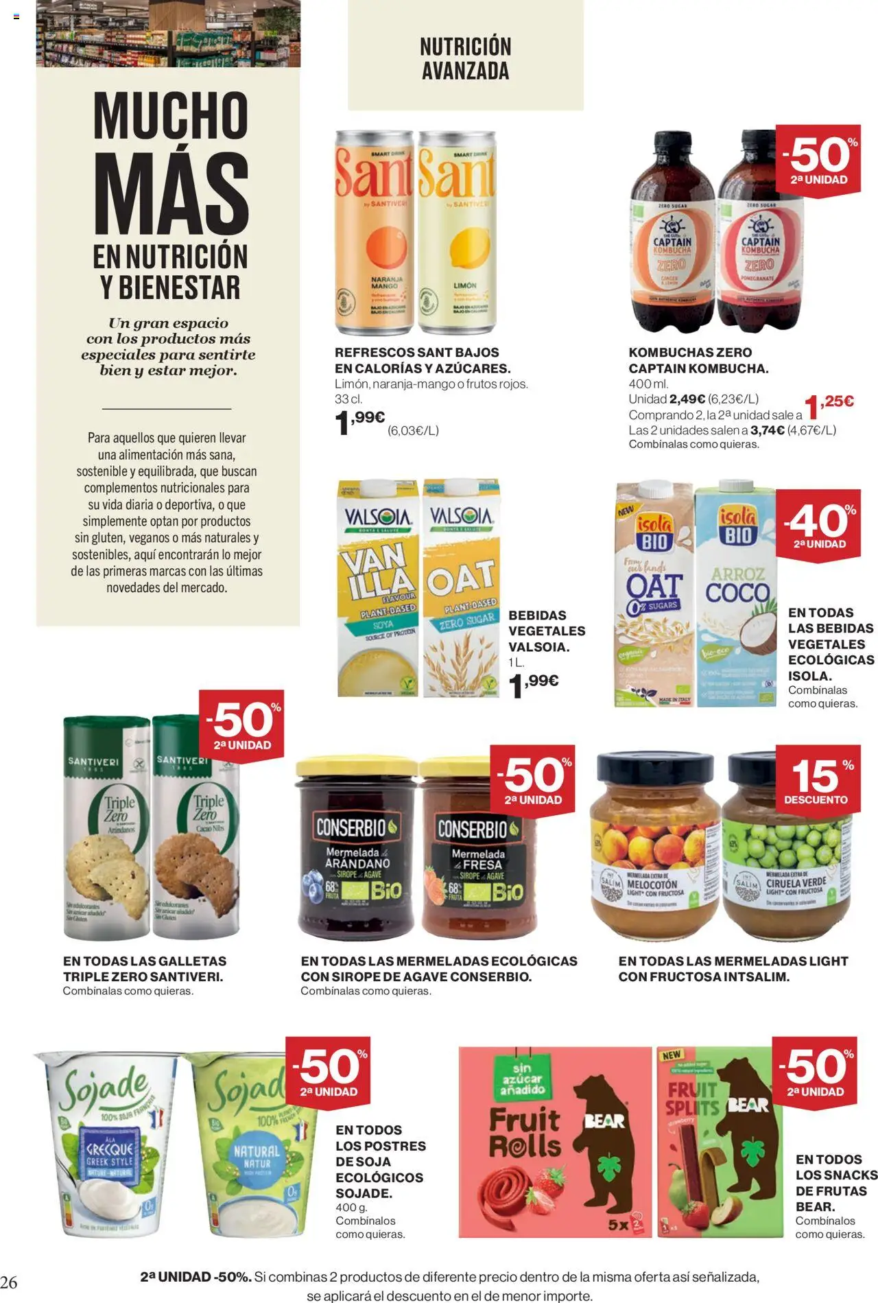Nuevas ofertas de El Corte Inglés válidas en toda la República Mexicana desde el 11.09.2025. ¡Encuentra las mejores ofertas en El Corte Inglés - Catálogo Mucho más para ti ! | Página: 26 | Productos: Limón, Mango, Arroz, Galletas
