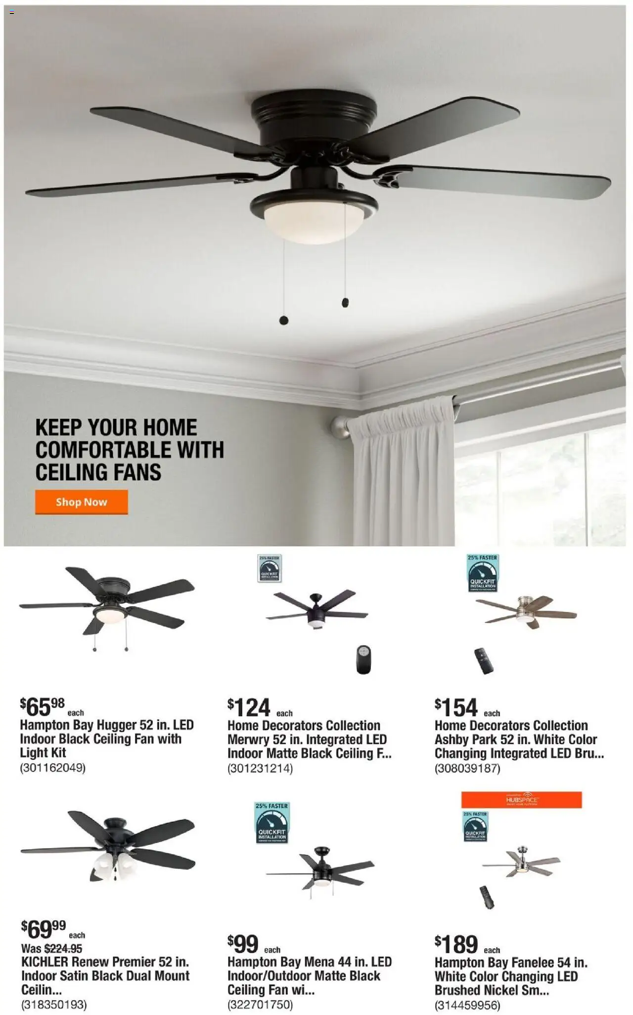 Home Depot Weekly Ad - FL - valid from 02.10.2025 | Page: 8 | Products: Fan