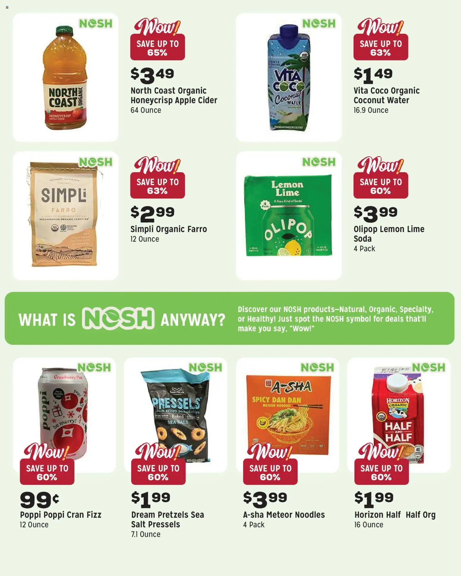 Grocery Outlet Weekly Ad - CA - valid from 15.04.2026 | Page: 7 | Products: Noodles, Chips, Water, Salt