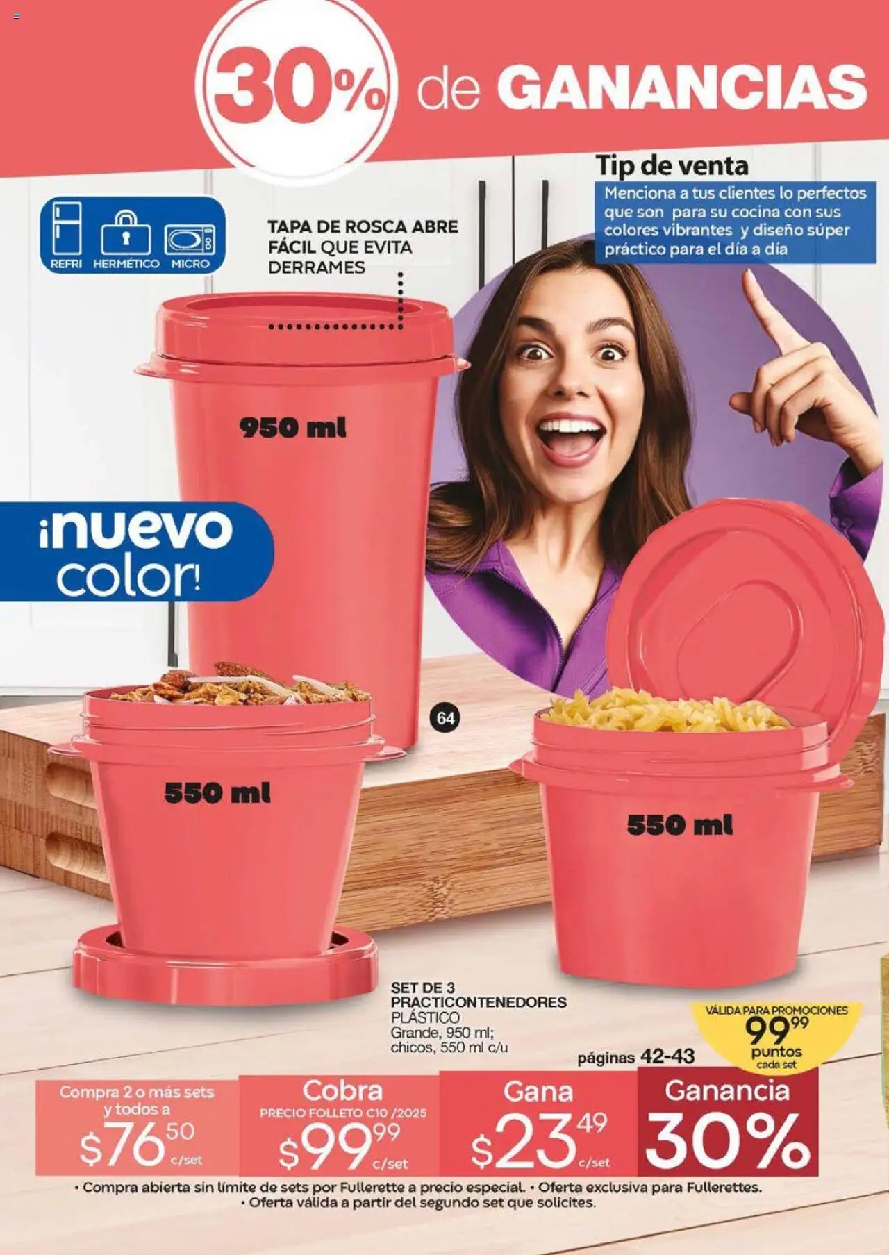 Nuevas ofertas de Fuller válidas en toda la República Mexicana desde el 20.08.2025. ¡Encuentra las mejores ofertas en Fuller - Revista Gana Más C10 2025! | Página: 16 | Productos: Cocina