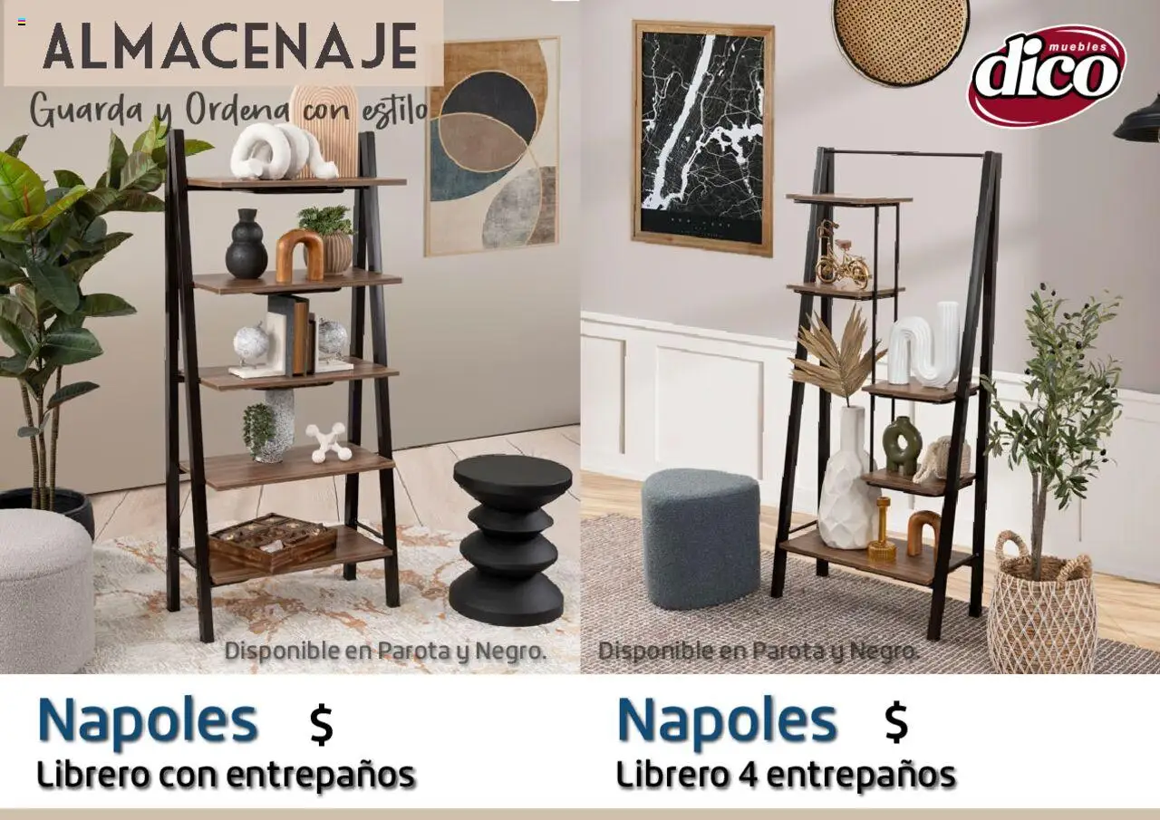 Nuevas ofertas de Muebles Dico válidas en toda la República Mexicana desde el 12.02.2025. ¡Encuentra las mejores ofertas en Muebles Dico catálogo Almacenaje! | Página: 94