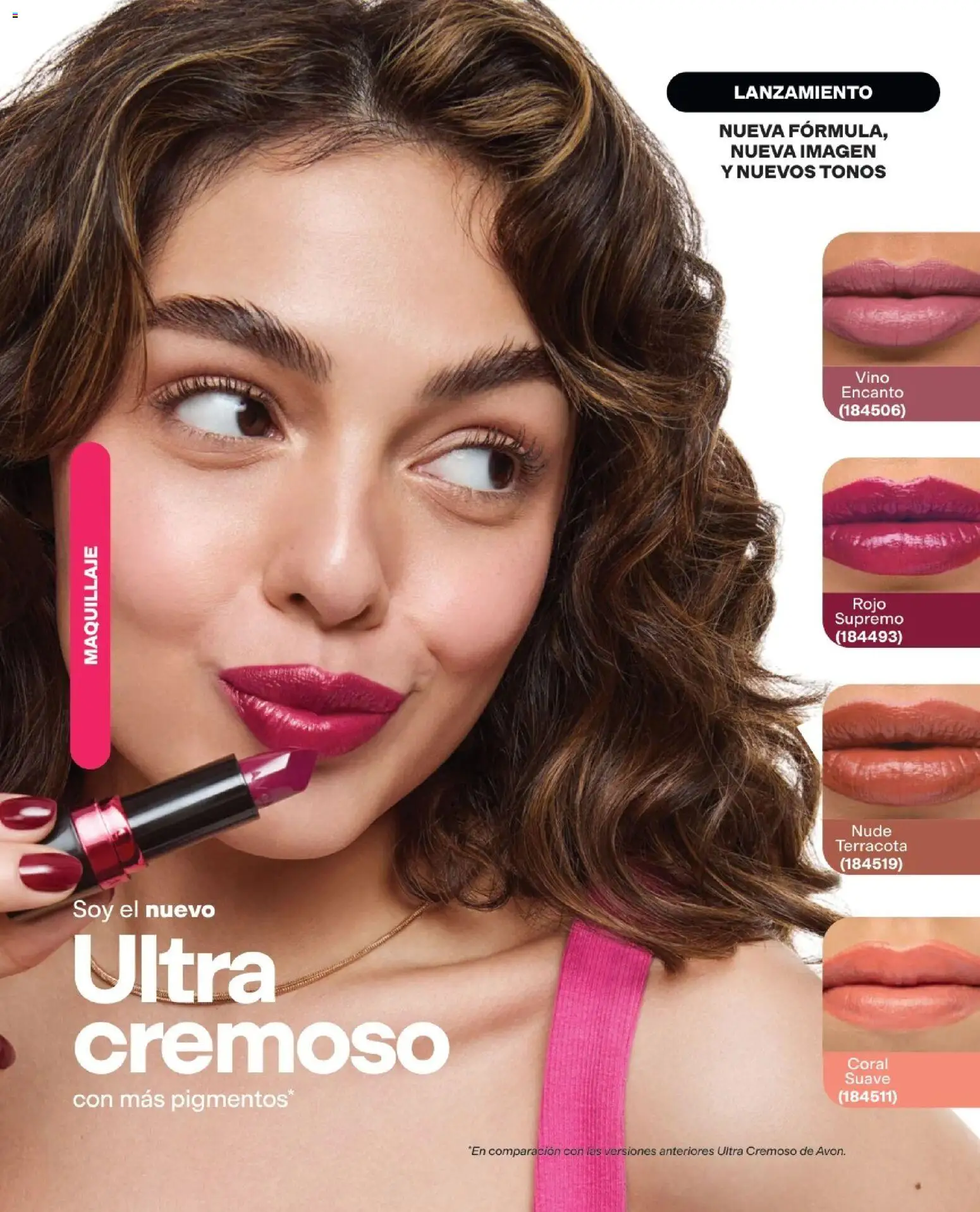 Avon revista - valida desde el 25.03.2026 | Página: 10 | Productos: Maquillaje, Vino