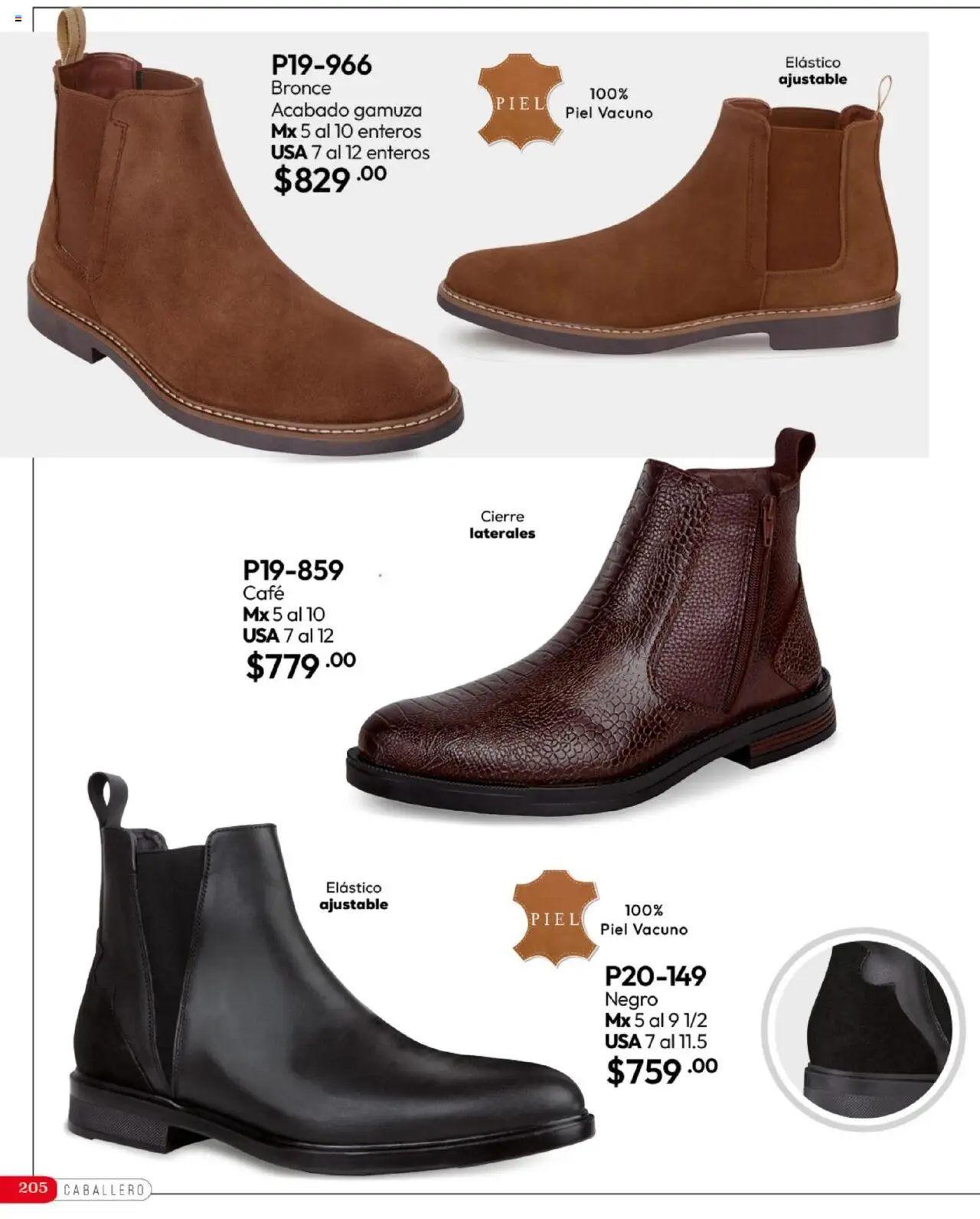 Nuevas ofertas de Cklass válidas en toda la República Mexicana desde el 16.09.2025. ¡Encuentra las mejores ofertas en Cklass - Catálogo Invierno Calzado! | Página: 206 | Productos: Café, Gamuza