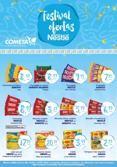 Cometa Supermercados - Ofertas Nestlé - Pré-Visualização do folheto da loja Cometa Supermercados, válido de 16.01.2026 | Página: 1