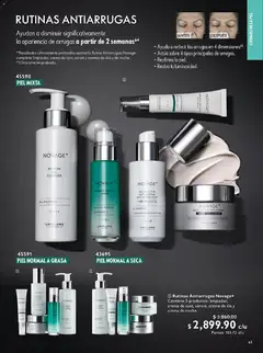 Vista previa de Oriflame campaña 3 2026, nuevo folleto de la tienda, válido en México a partir del 14.02.2026 | Página: 63 | Productos: Serum, Crema, Sobre