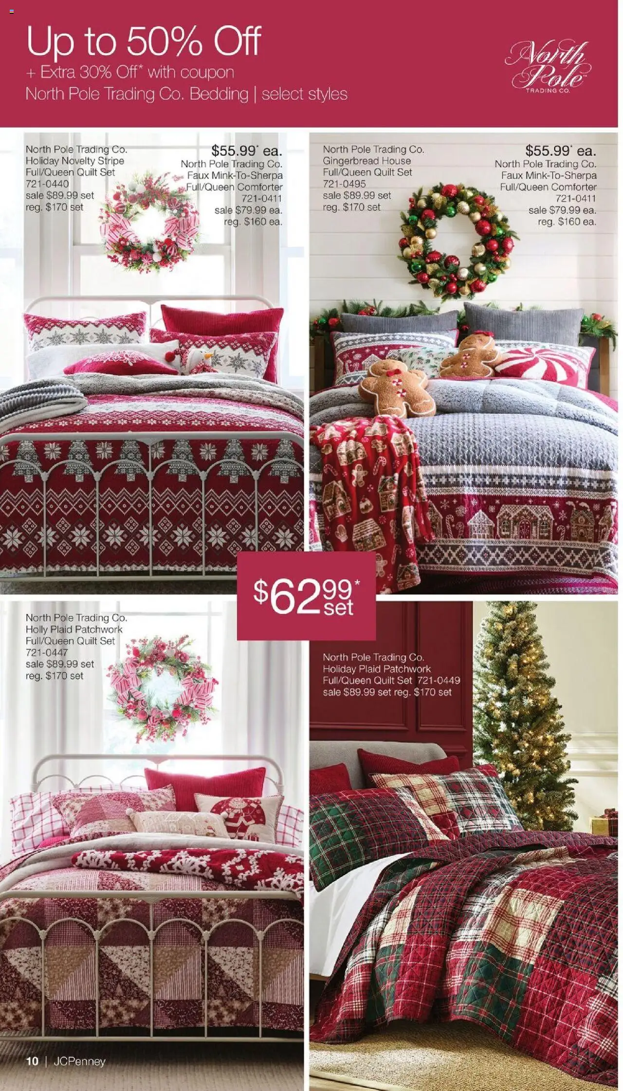 JCPenney Semi-Annual Home Sale - valid from 06.10.2025 | Page: 9 | Products: Quilt, Comforter