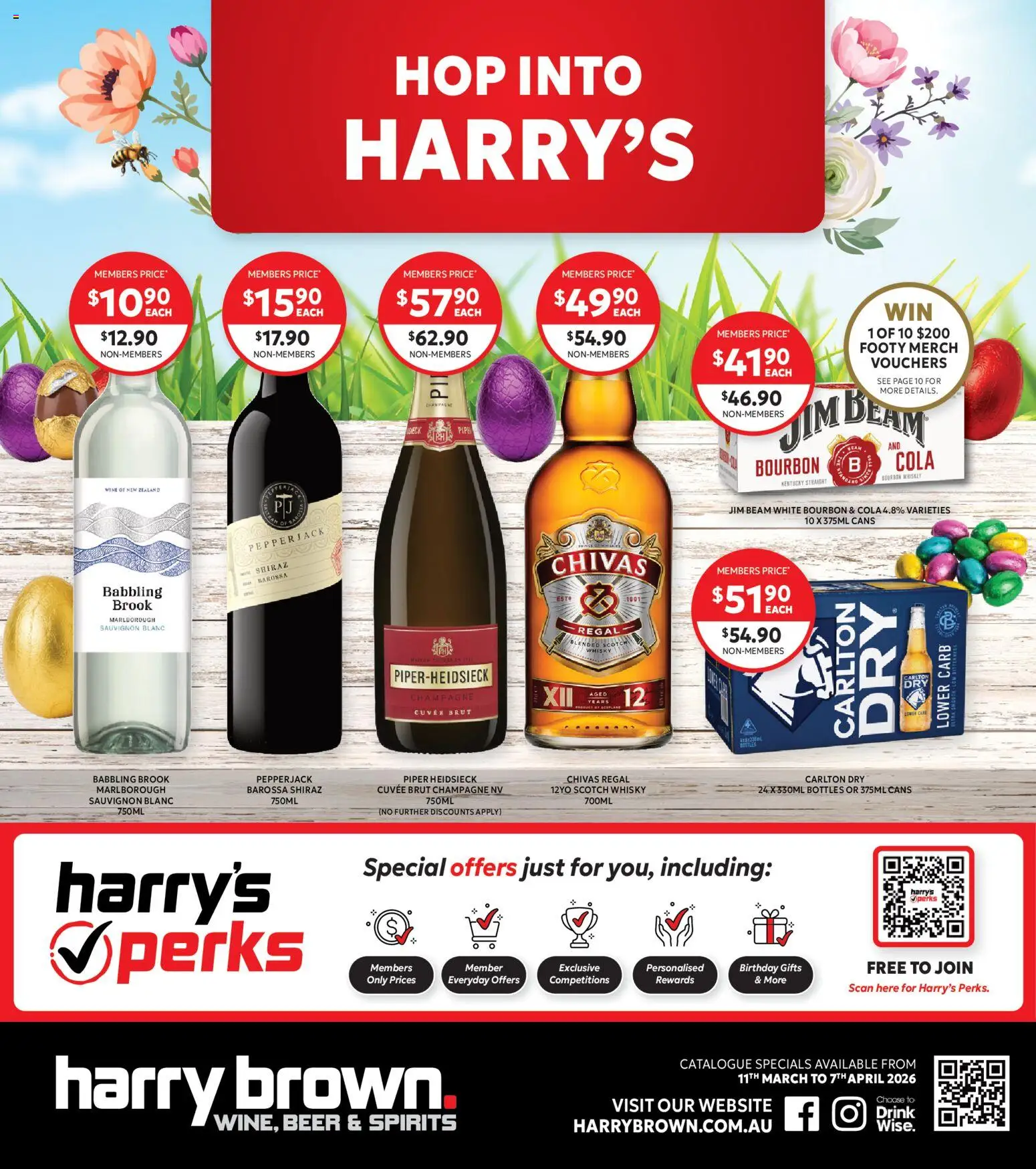 Harry Brown catalogue - valid from 11.03.2026 | Page: 1 | Products: Wine, Beer, Bourbon, Scotch