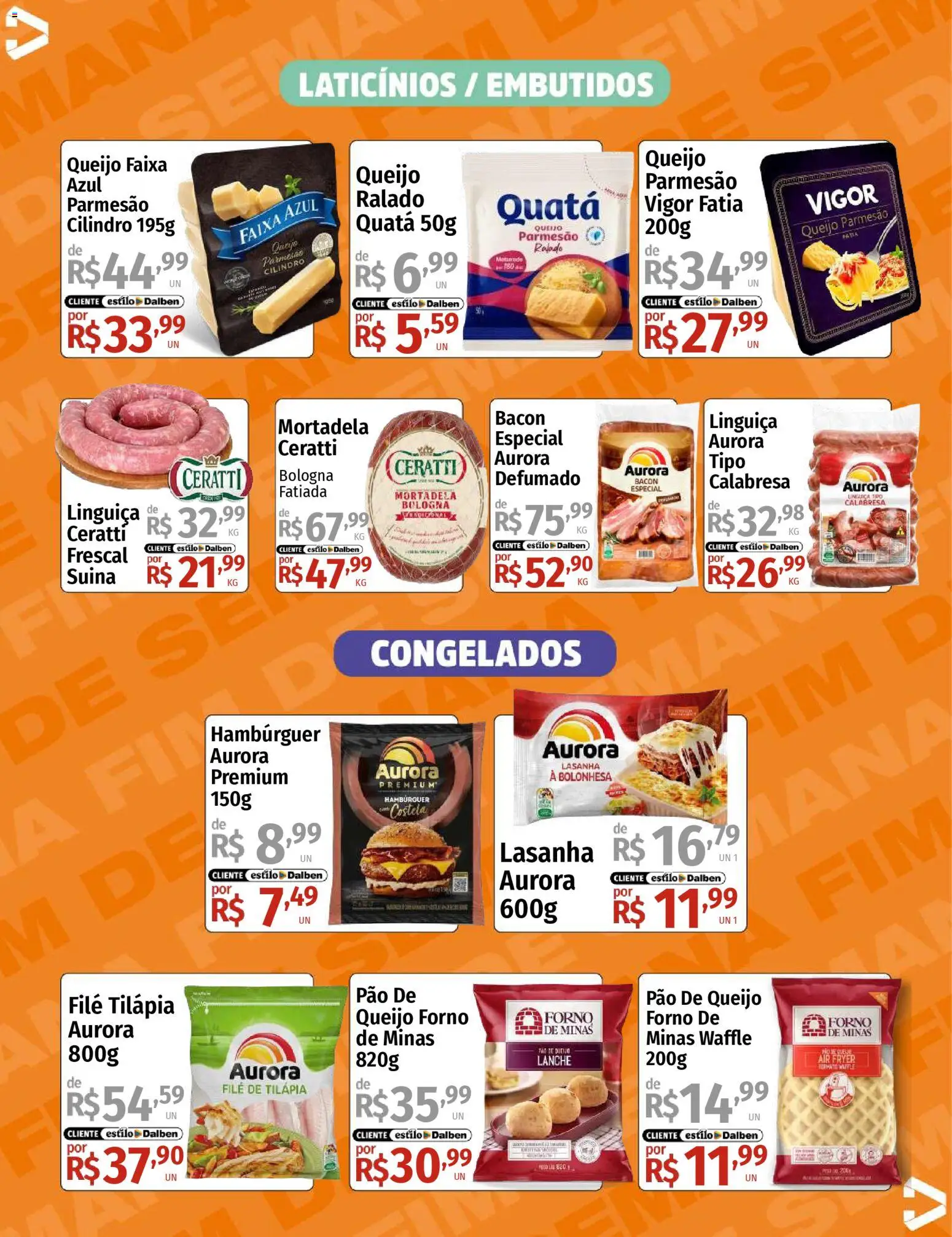 Supermercado Dalben Folheto - válido de 23.01.2026 | Página: 11 | Produtos: Forno, Air fryer, Parmesão, Hambúrguer