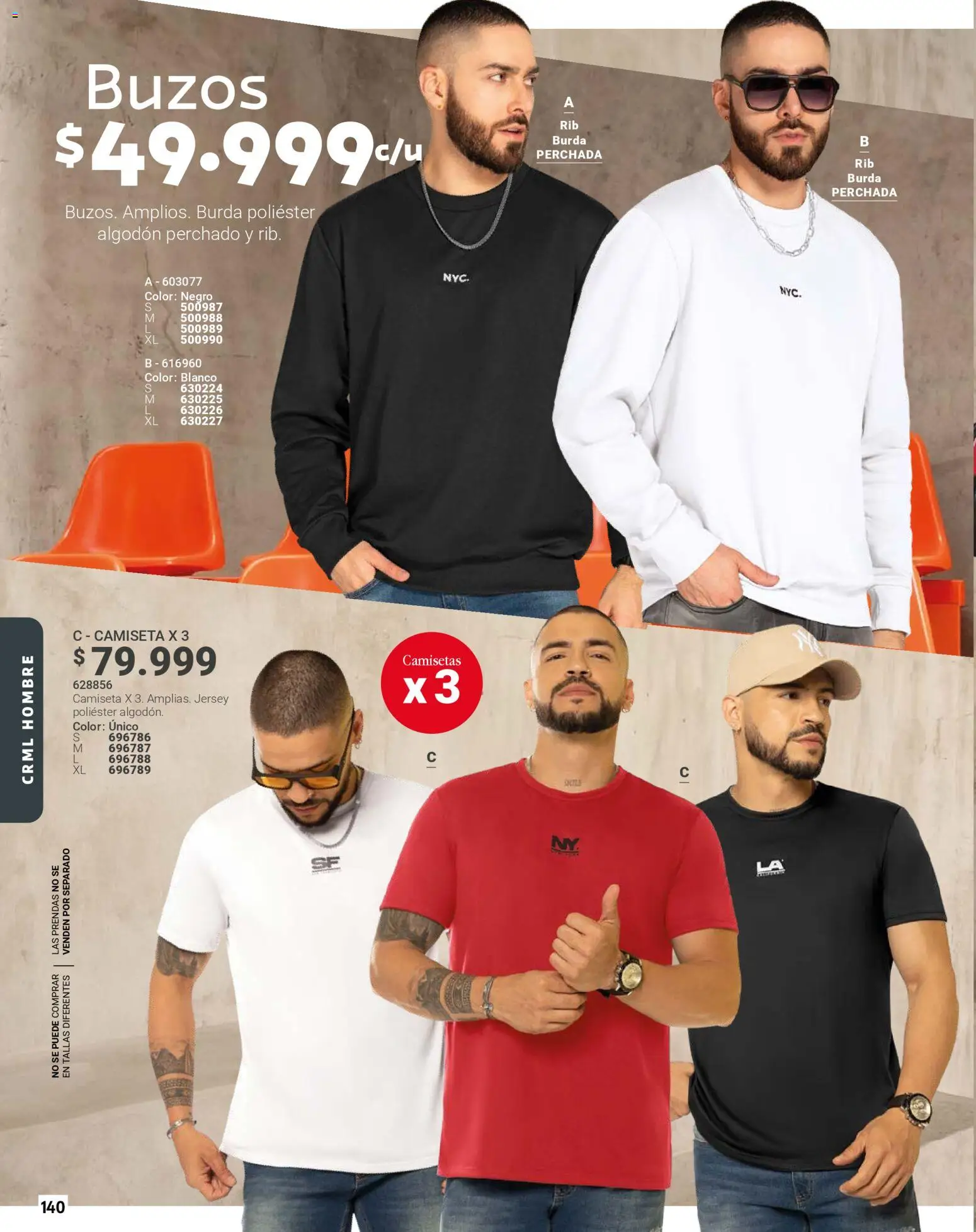 Carmel revista - valida desde el 01.02.2026 | Página: 140 | Productos: Algodón, Camiseta
