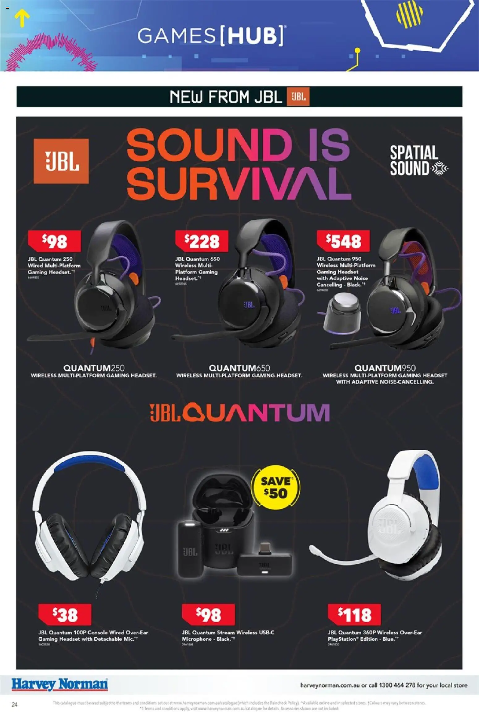 Harvey Norman catalogue - valid from 09.04.2026 | Page: 24 | Products: Accessories, Headset, Playstation, Microphone