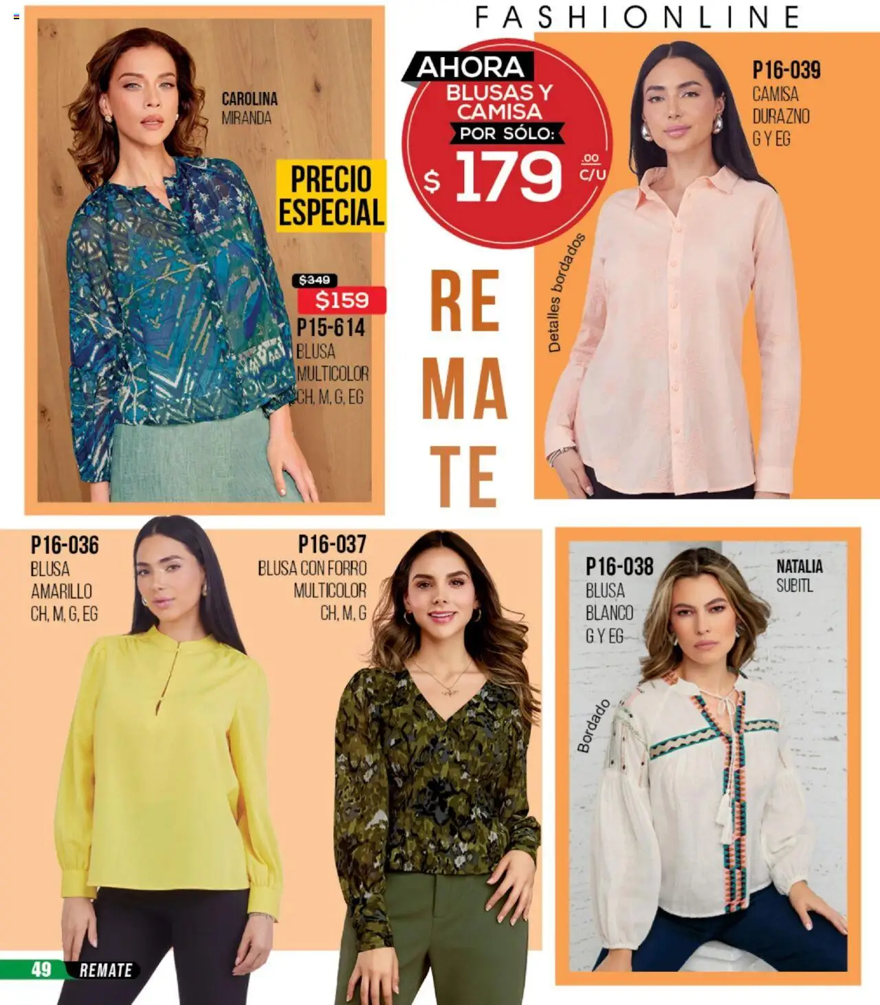 Nuevas ofertas de Cklass válidas en toda la República Mexicana desde el 13.08.2025. ¡Encuentra las mejores ofertas en Cklass - Catálogo Remate Total Calzado! | Página: 233 | Productos: Blusa, Durazno, Camisa