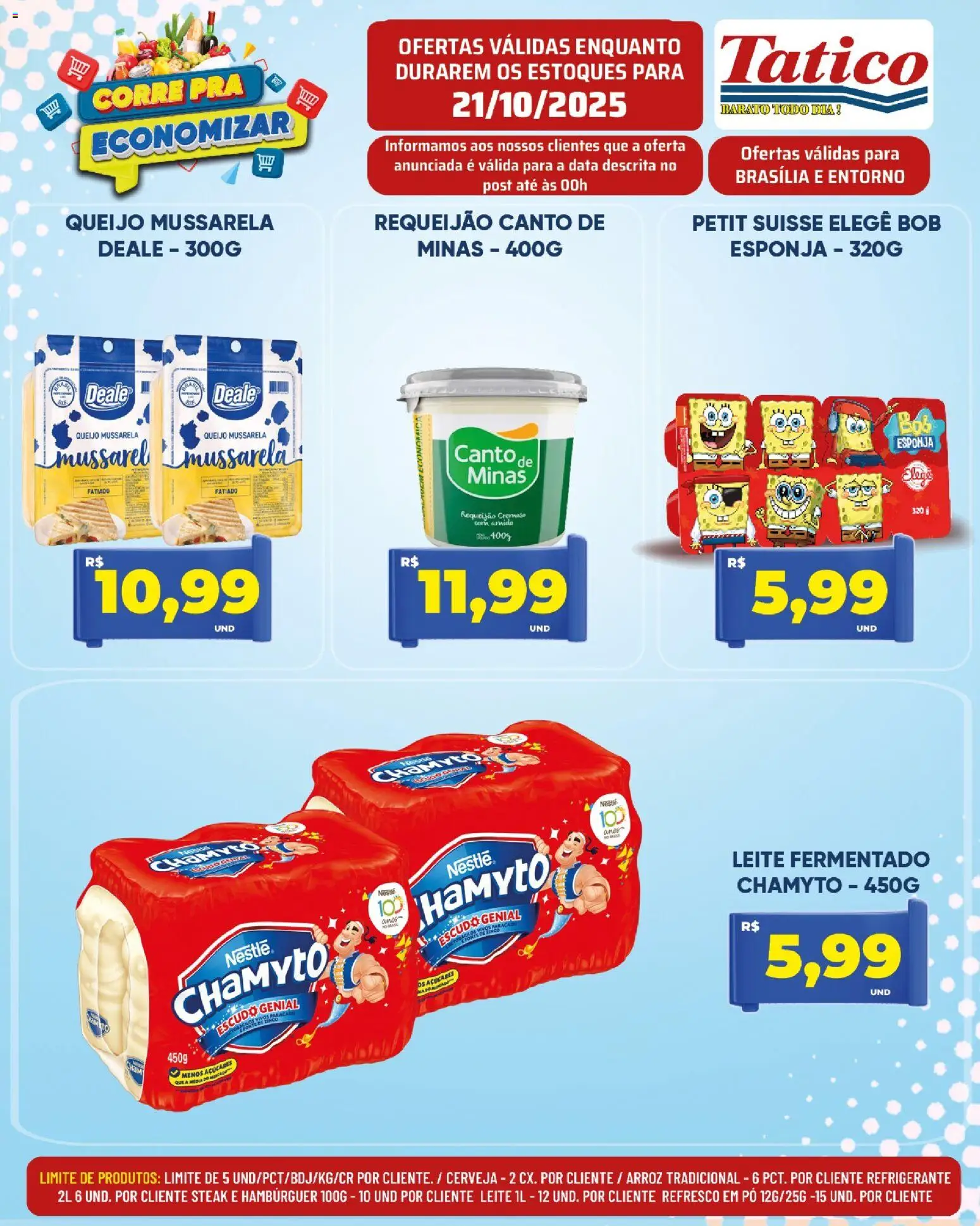 Tatico Folheto - válido de 22.10.2025 | Página: 27 | Produtos: Refresco, Leite, Cerveja, Arroz