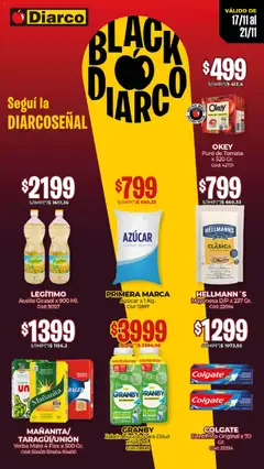 Vista previa Diarco - Black Friday válido desde el 17.11.2025