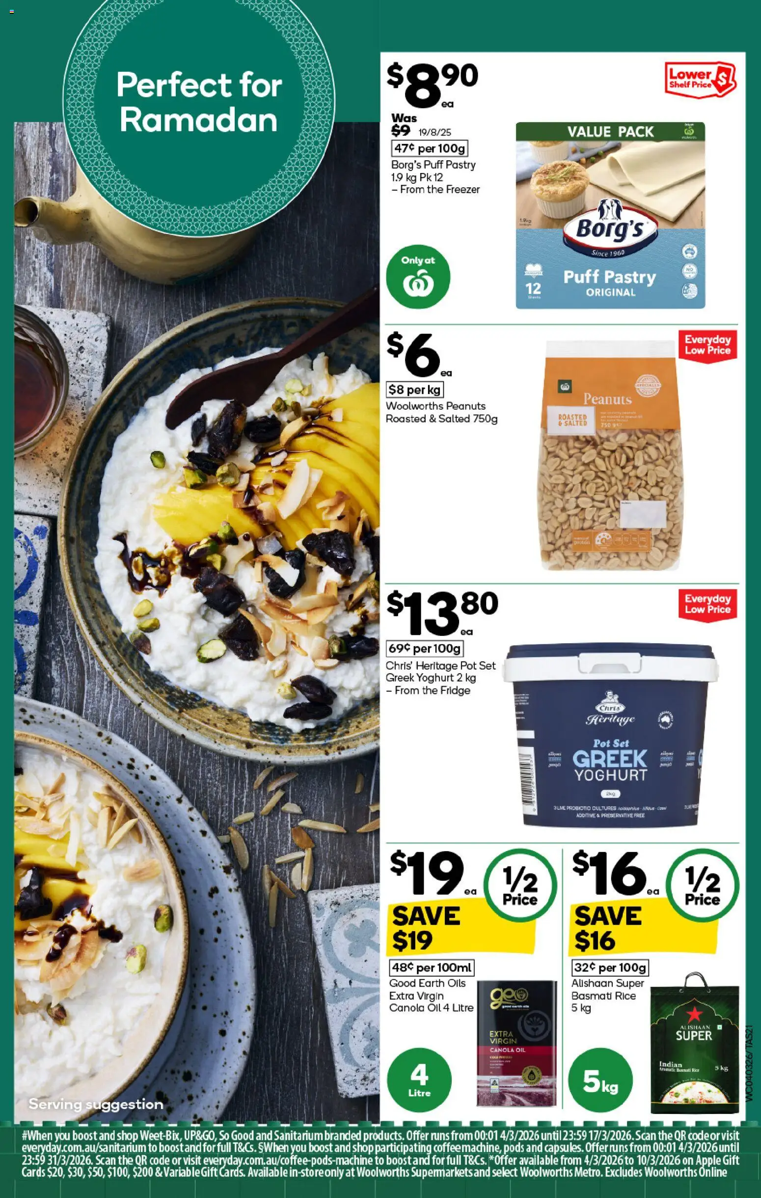 Woolworths catalogue - valid from 04.03.2026 | Page: 21 | Products: Shelf, Pot, Rice, Pastry