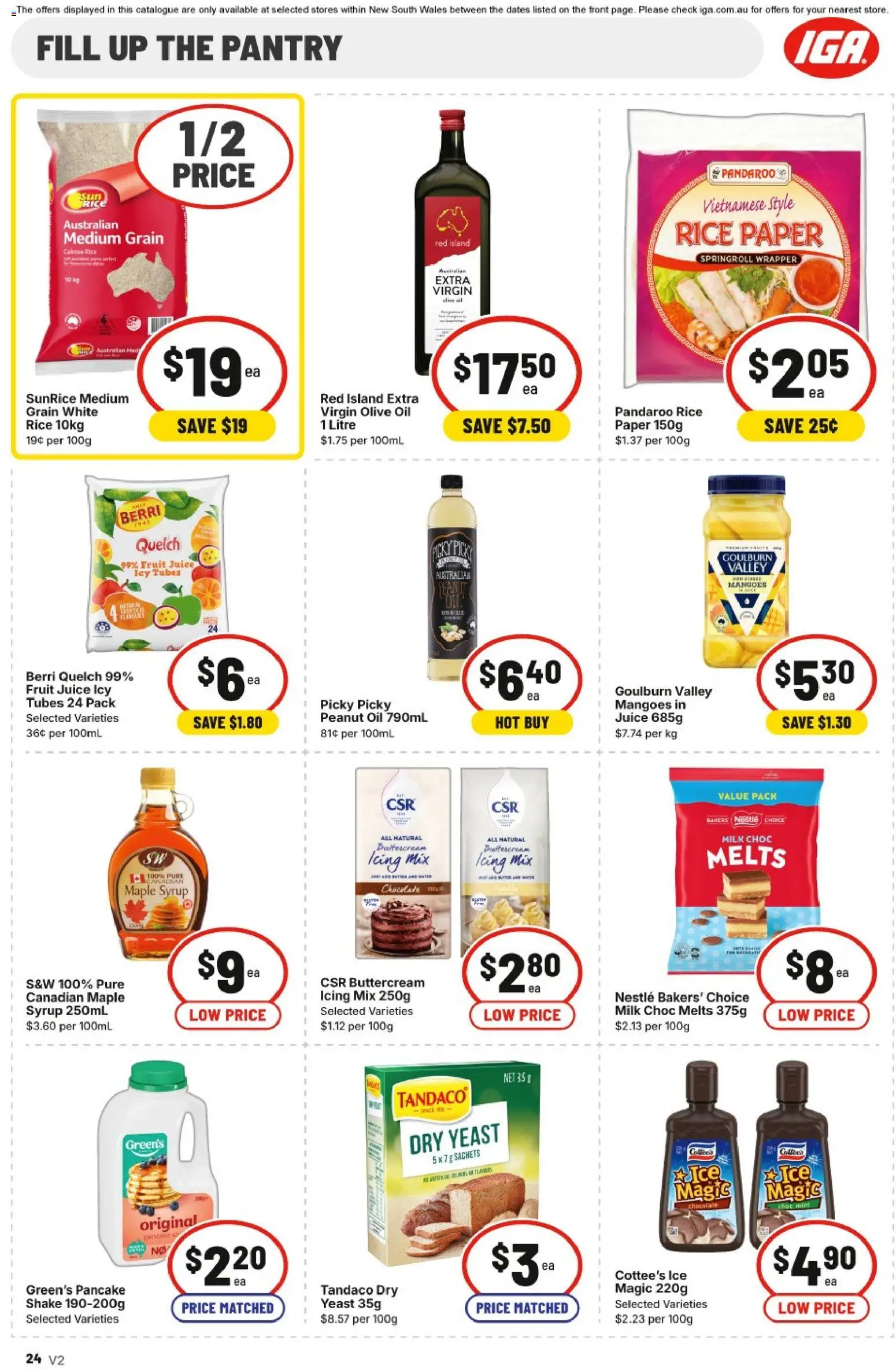 IGA catalogue - valid from 07.01.2026 | Page: 27 | Products: Oil, Chocolate, Juice, Rice