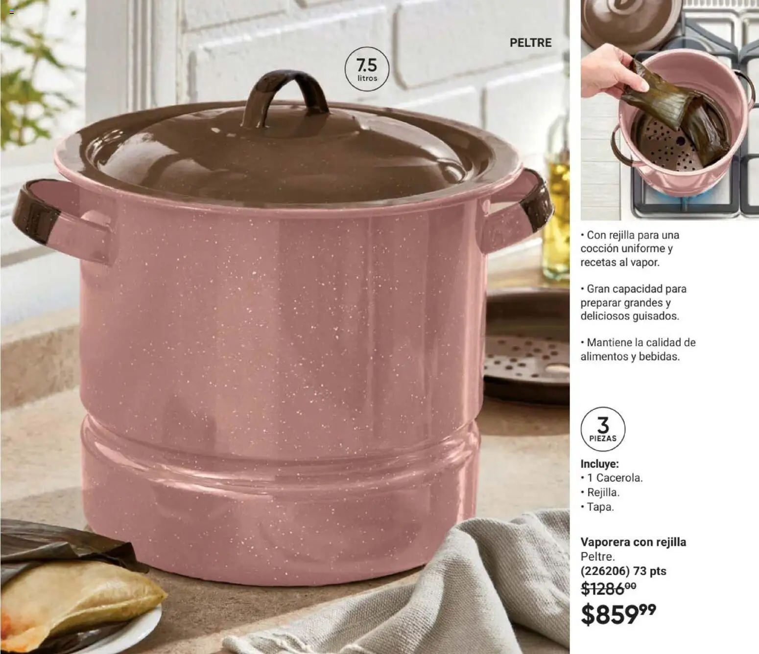 Nuevas ofertas de AVON válidas en toda la República Mexicana desde el 02.04.2026. ¡Encuentra las mejores ofertas en AVON Casa & Estilo 6 2026! | Página: 41 | Productos: Vaporera, Rejilla