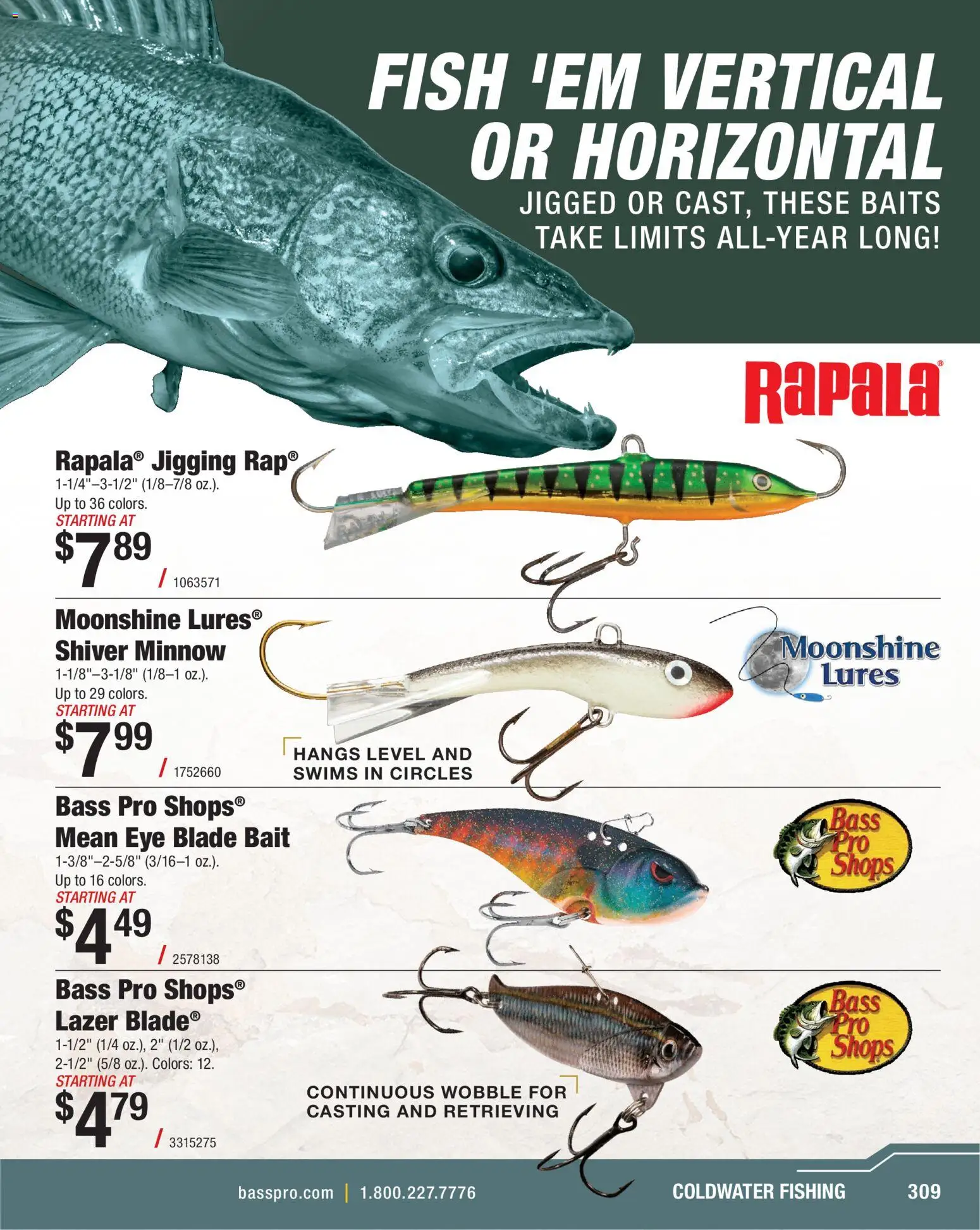 Cabela's Spring Fishing Master 26 - valid from 22.01.2026 | Page: 309